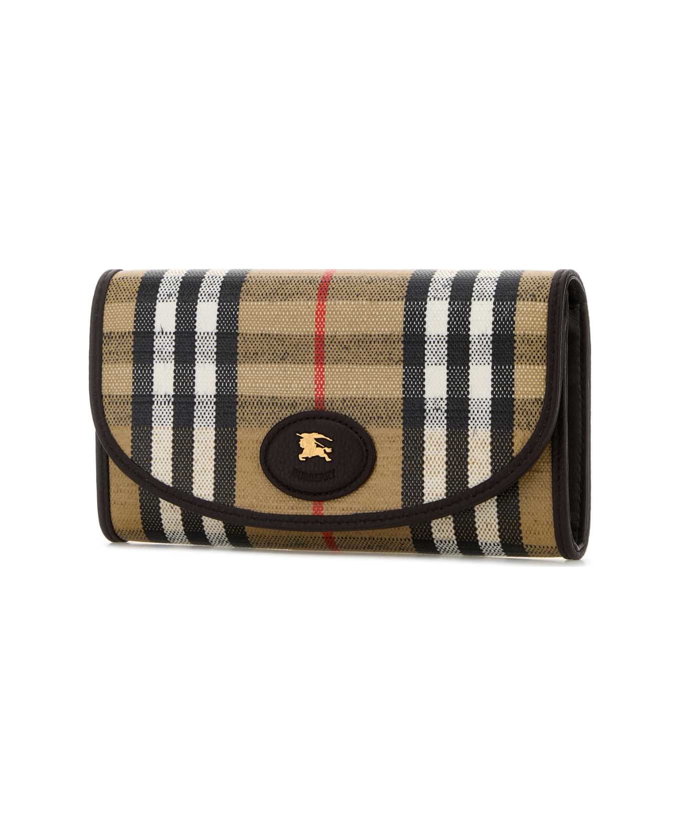 Burberry Printed Canvas Highlands Wallet - SANDIPCHECK