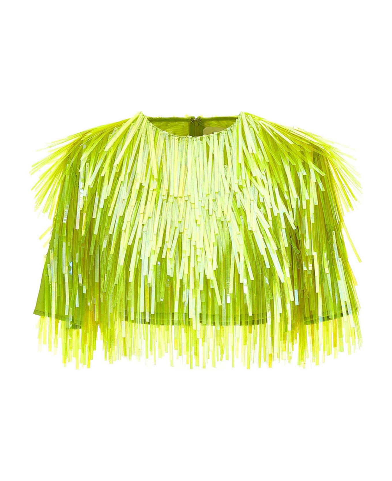 SportMax 'petalo' Top - Yellow