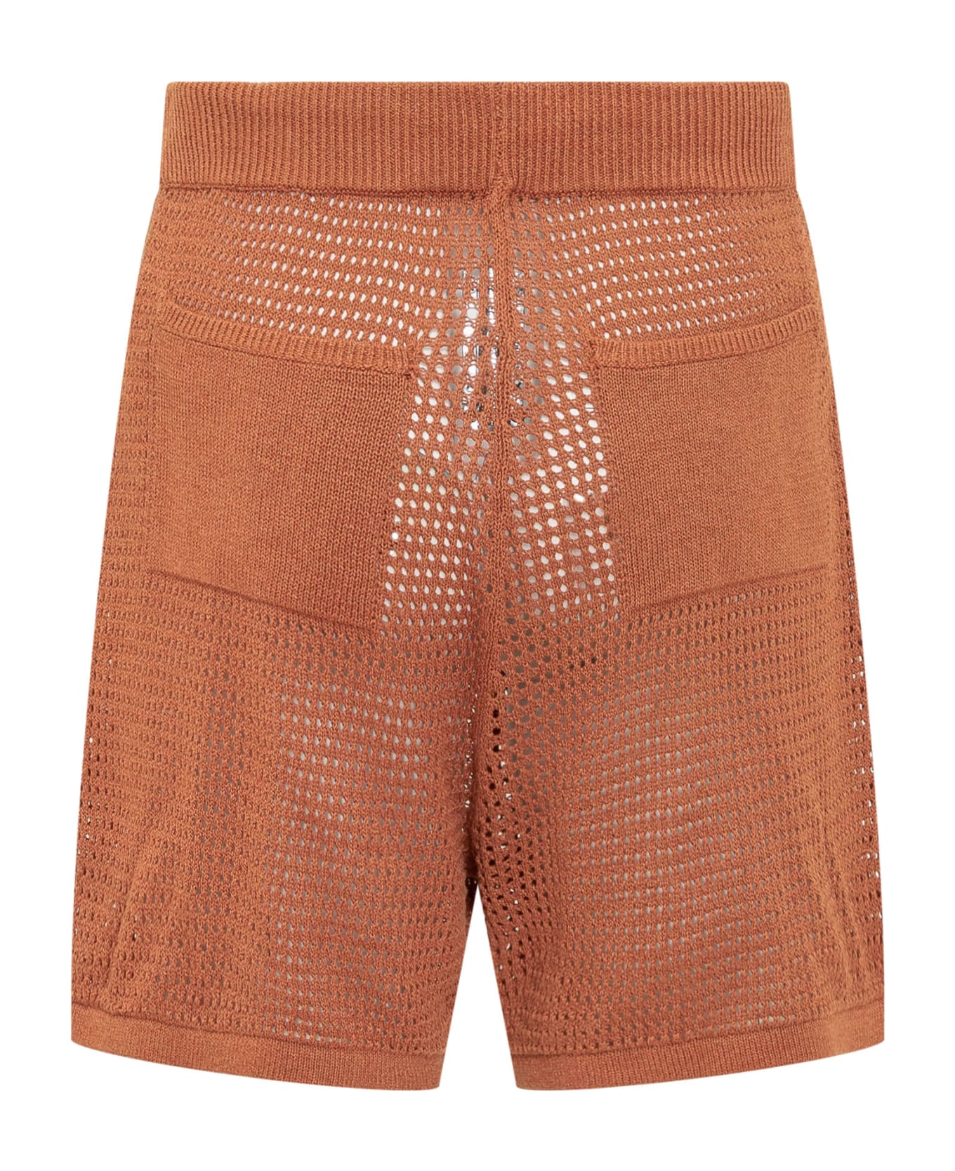Nanushka Fico Shorts - RUST ショートパンツ