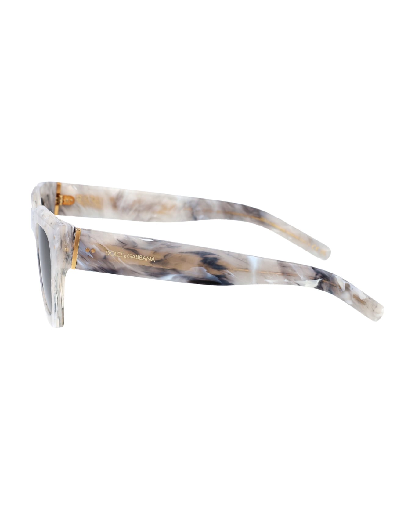 Dolce & Gabbana Eyewear 0dg4413 Sunglasses - 342887 Grey Marble