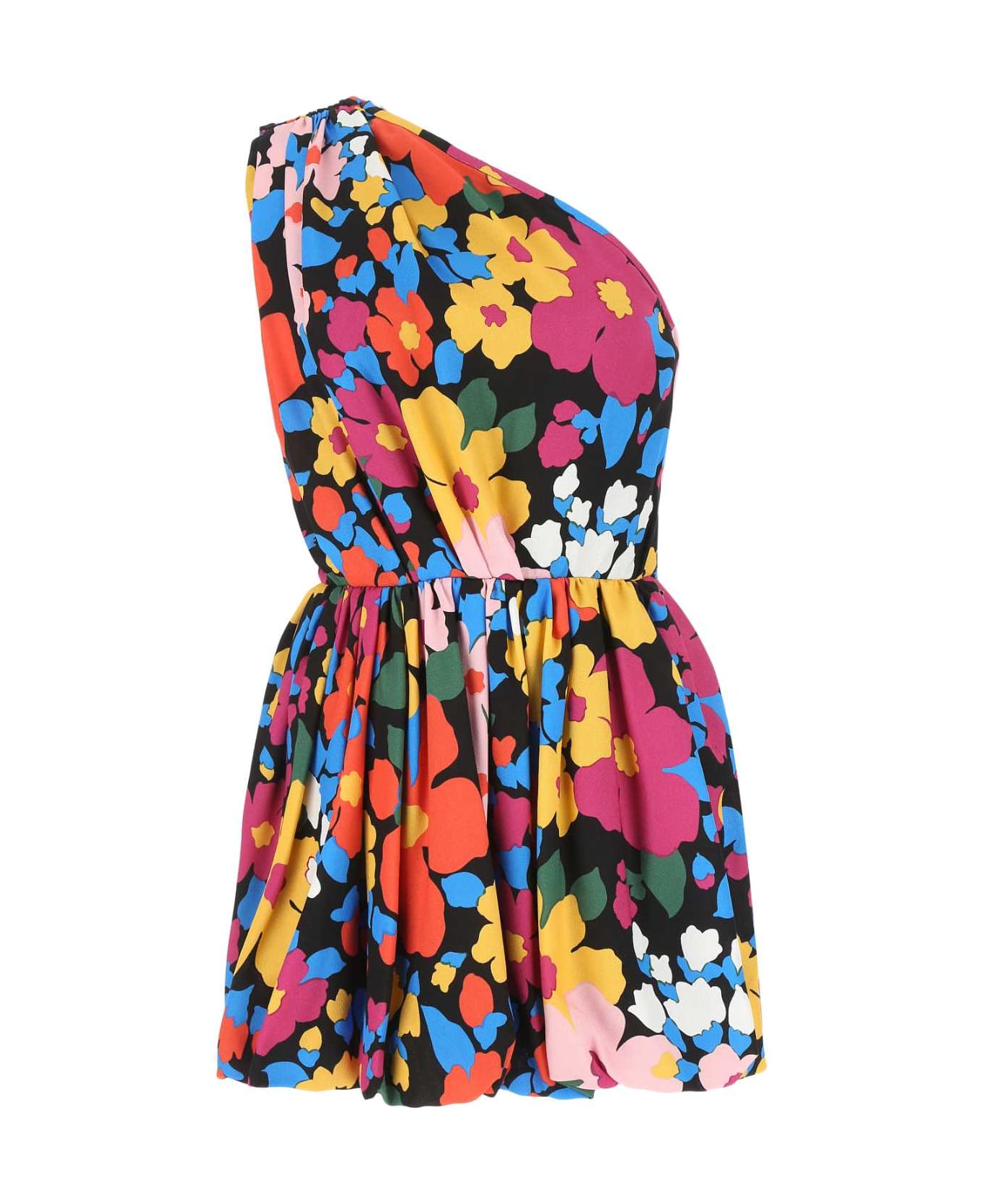 Saint Laurent Printed Viscose Mini Dress - 8490