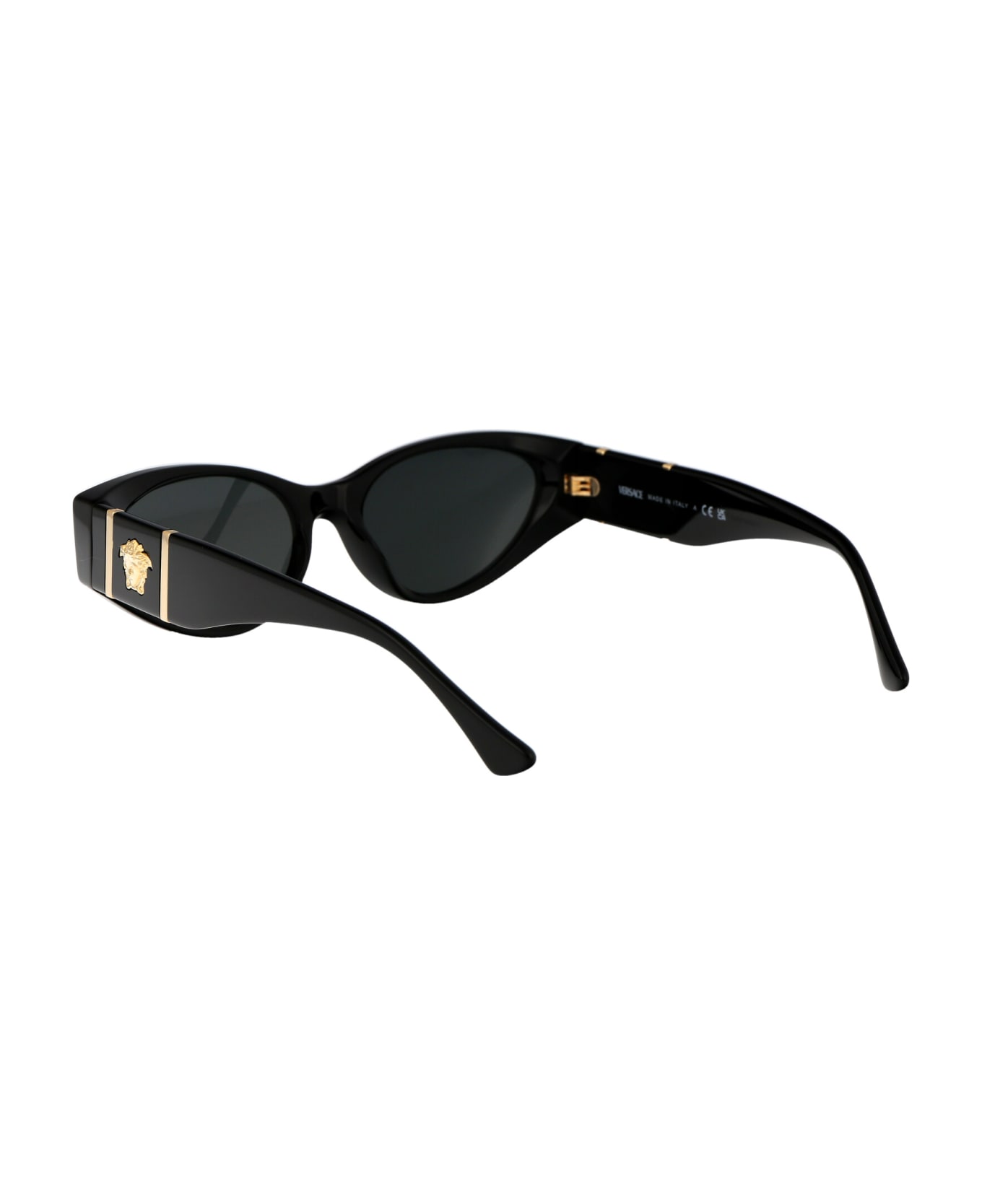 Versace Eyewear 0ve4454 Sunglasses - GB1/87 BLACK サングラス