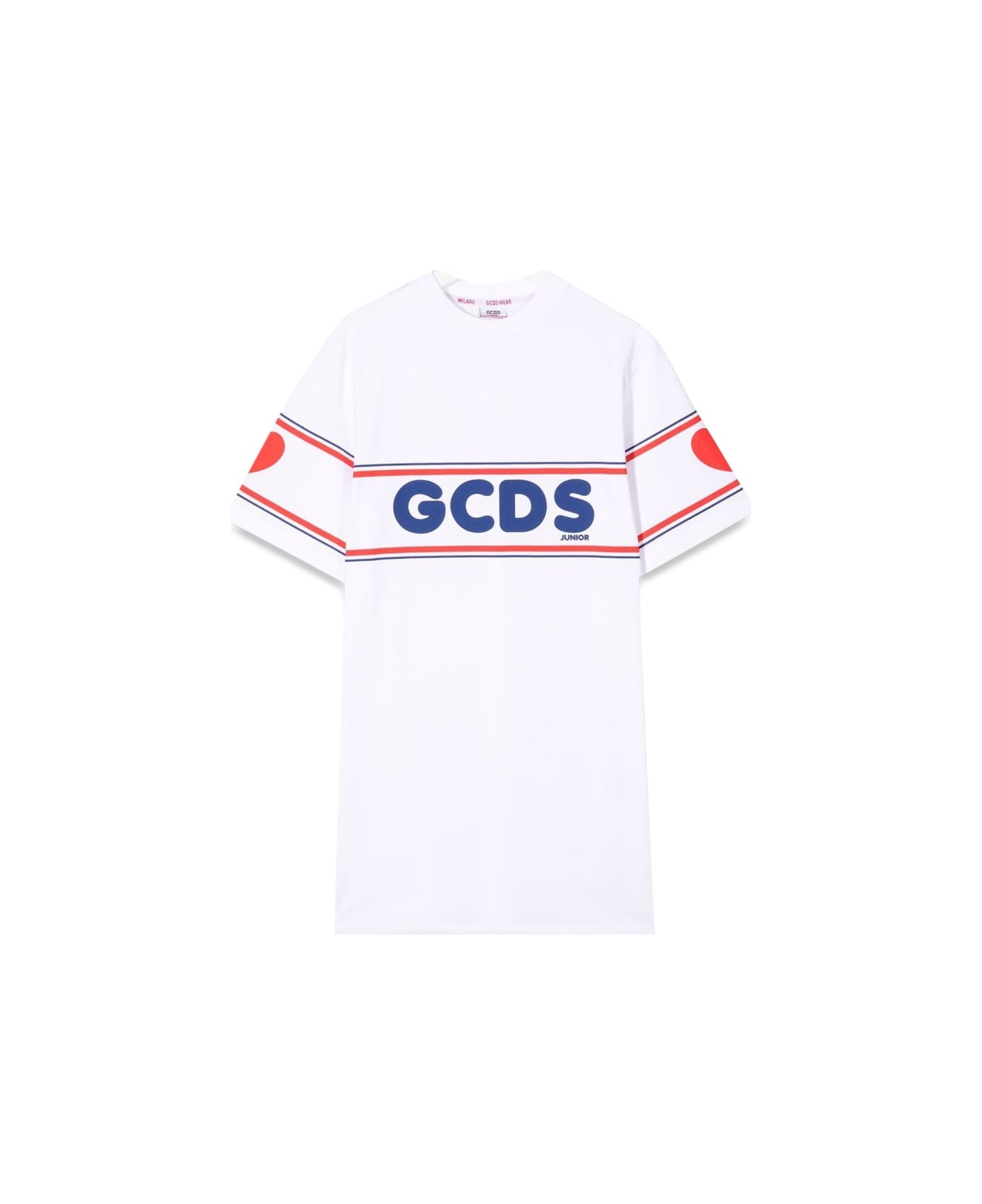 GCDS Mini Dress - WHITE