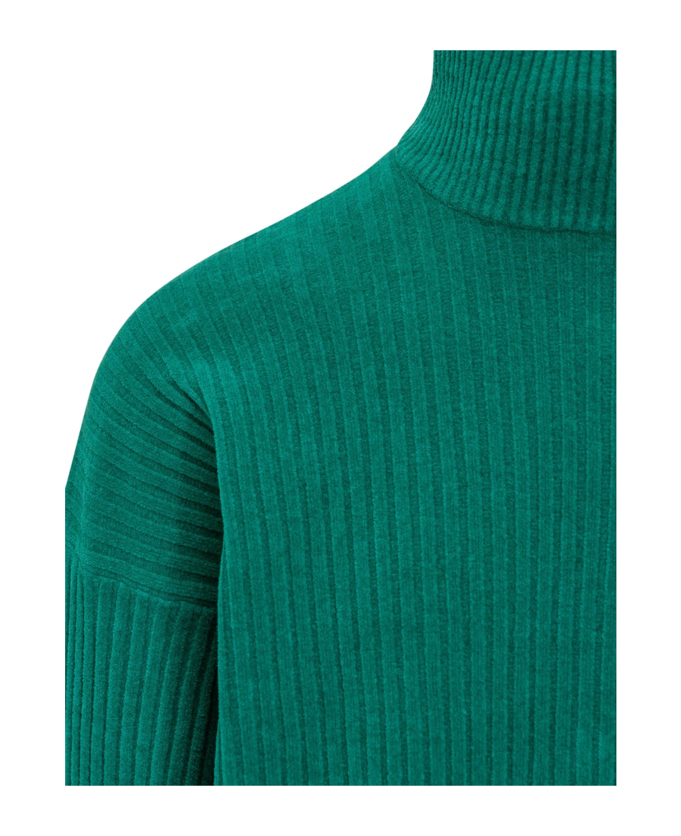 Bonsai Turtleneck Sweater - GREEN