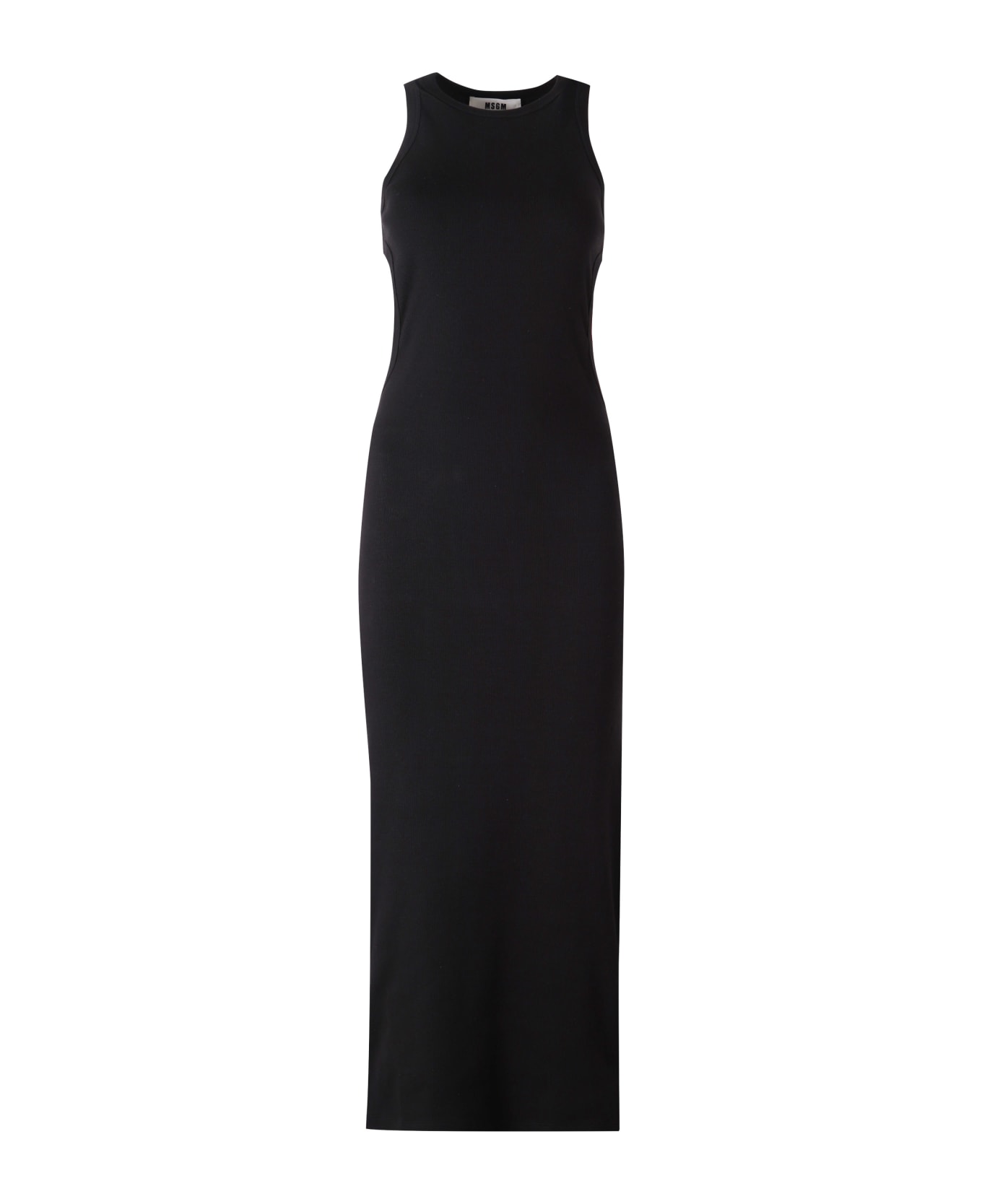 MSGM Jersey Dress - black