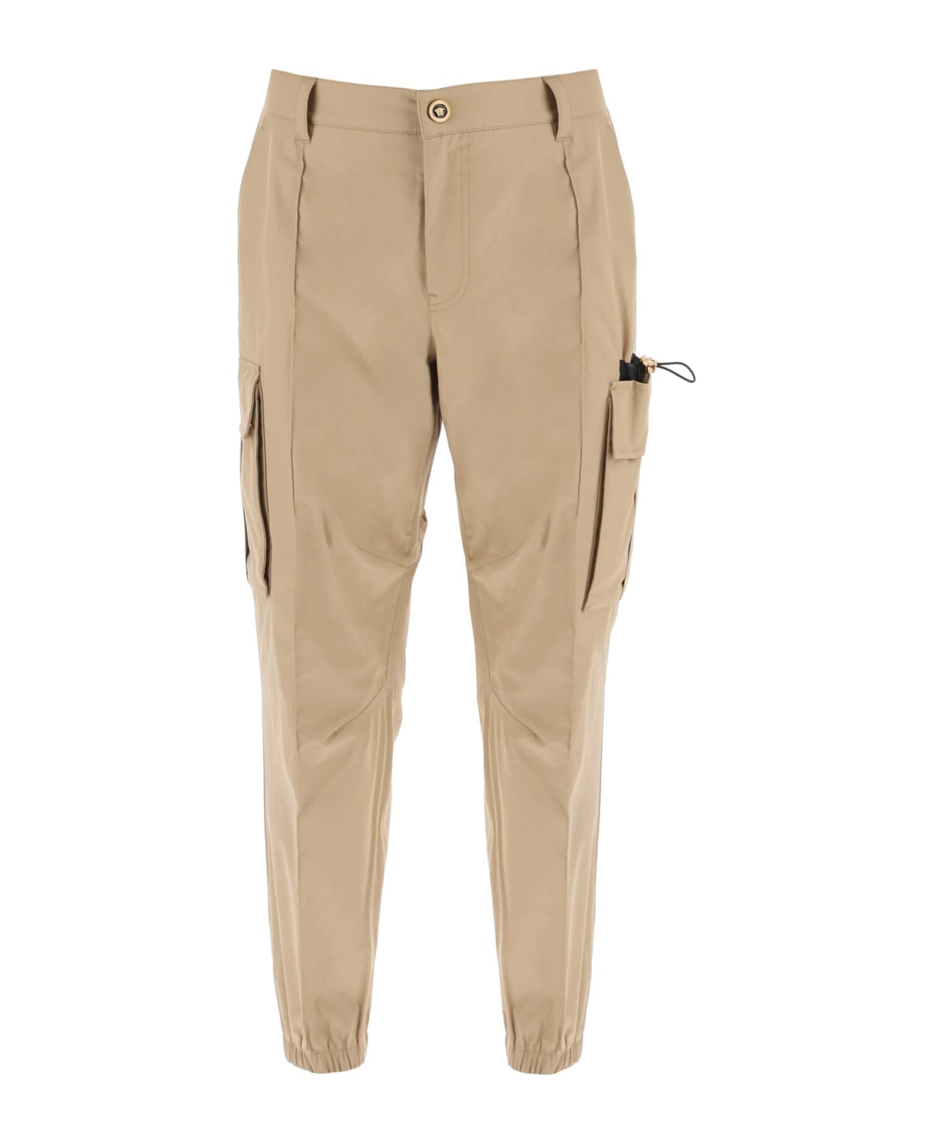 Versace Cotton Cargo-trousers - Beige ボトムス