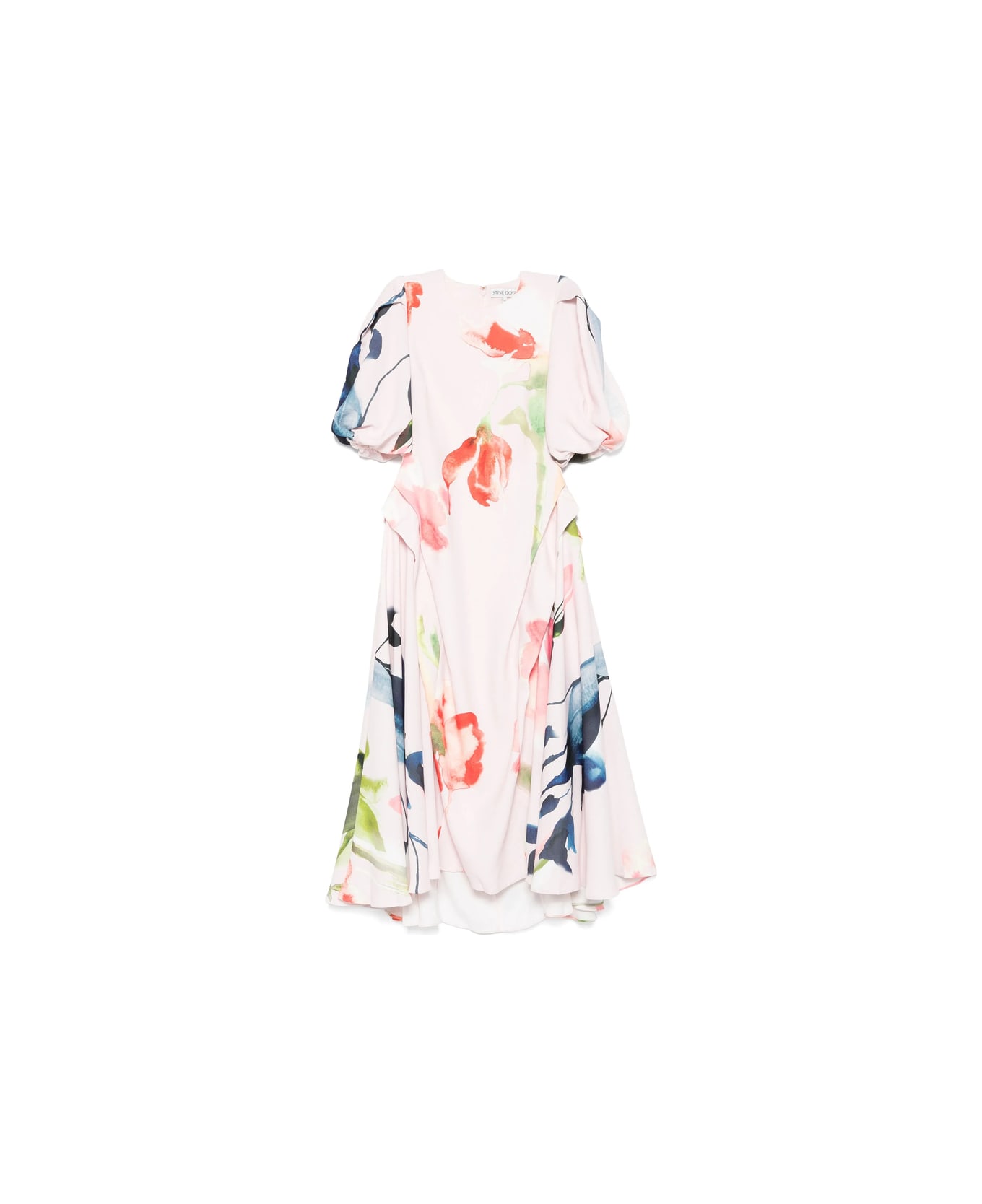 Stine Goya Dress - PINK/RED