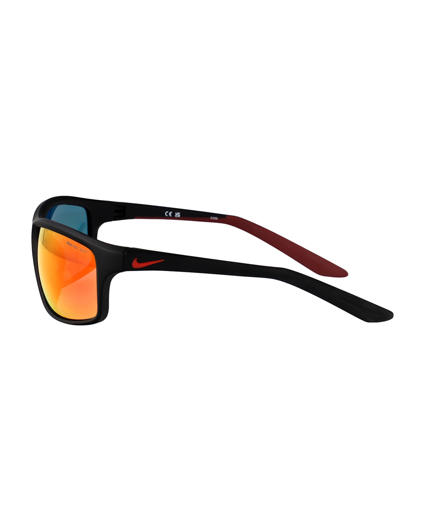 Nike Adrenaline 22 M Sunglasses - MATTE BLACK/RED MIRROR