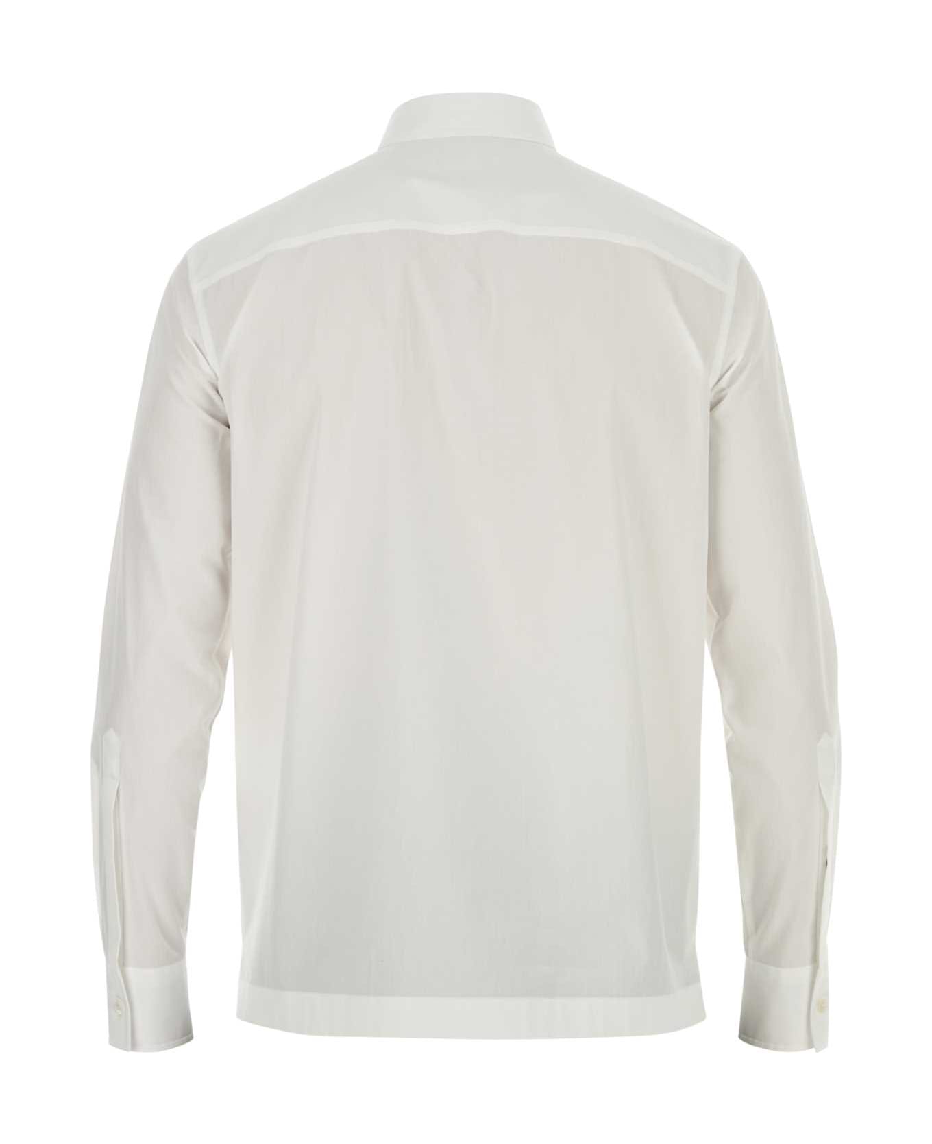 Valentino Garavani White Poplin Shirt - BIANCO シャツ