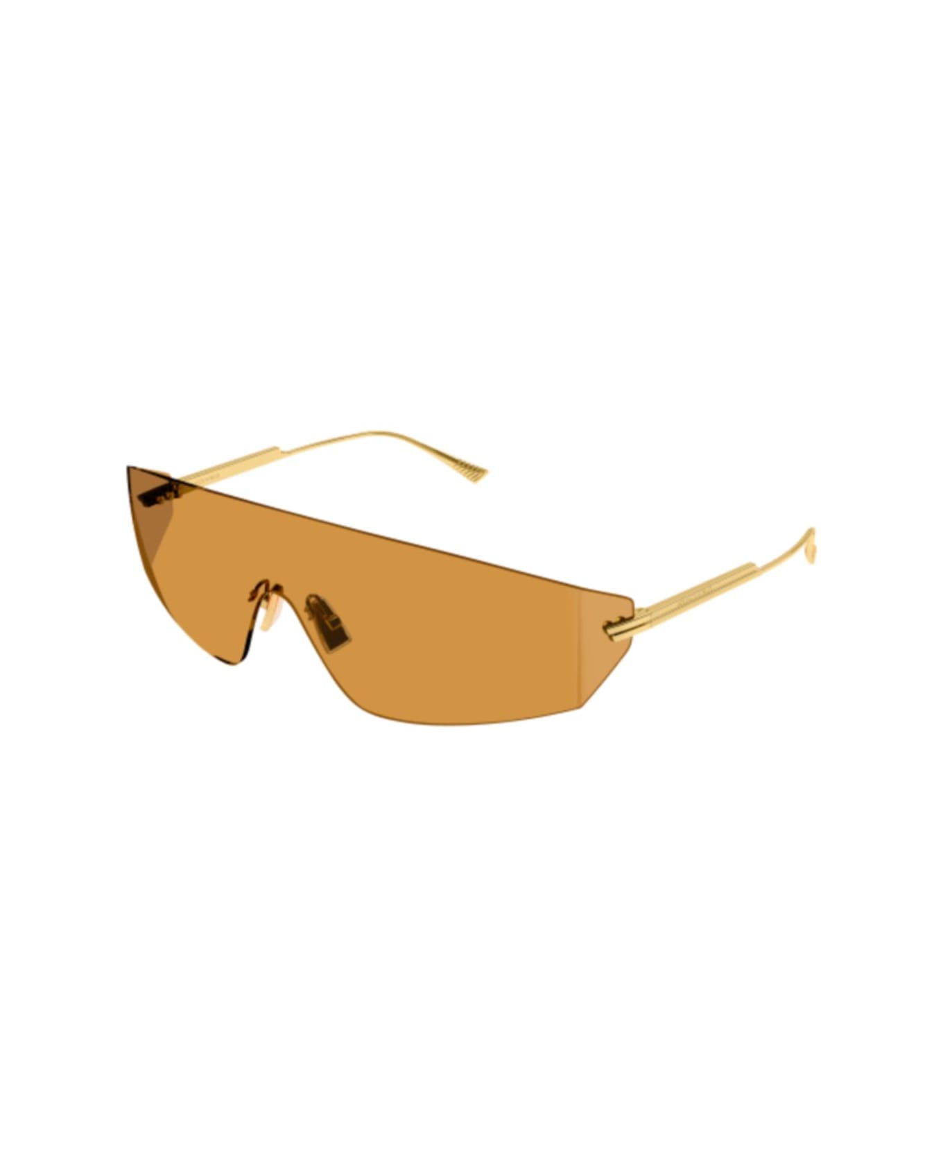 Bottega Veneta Eyewear Bv1299s-002gold-gold-orange - GOLD-GOLD-ORANGE