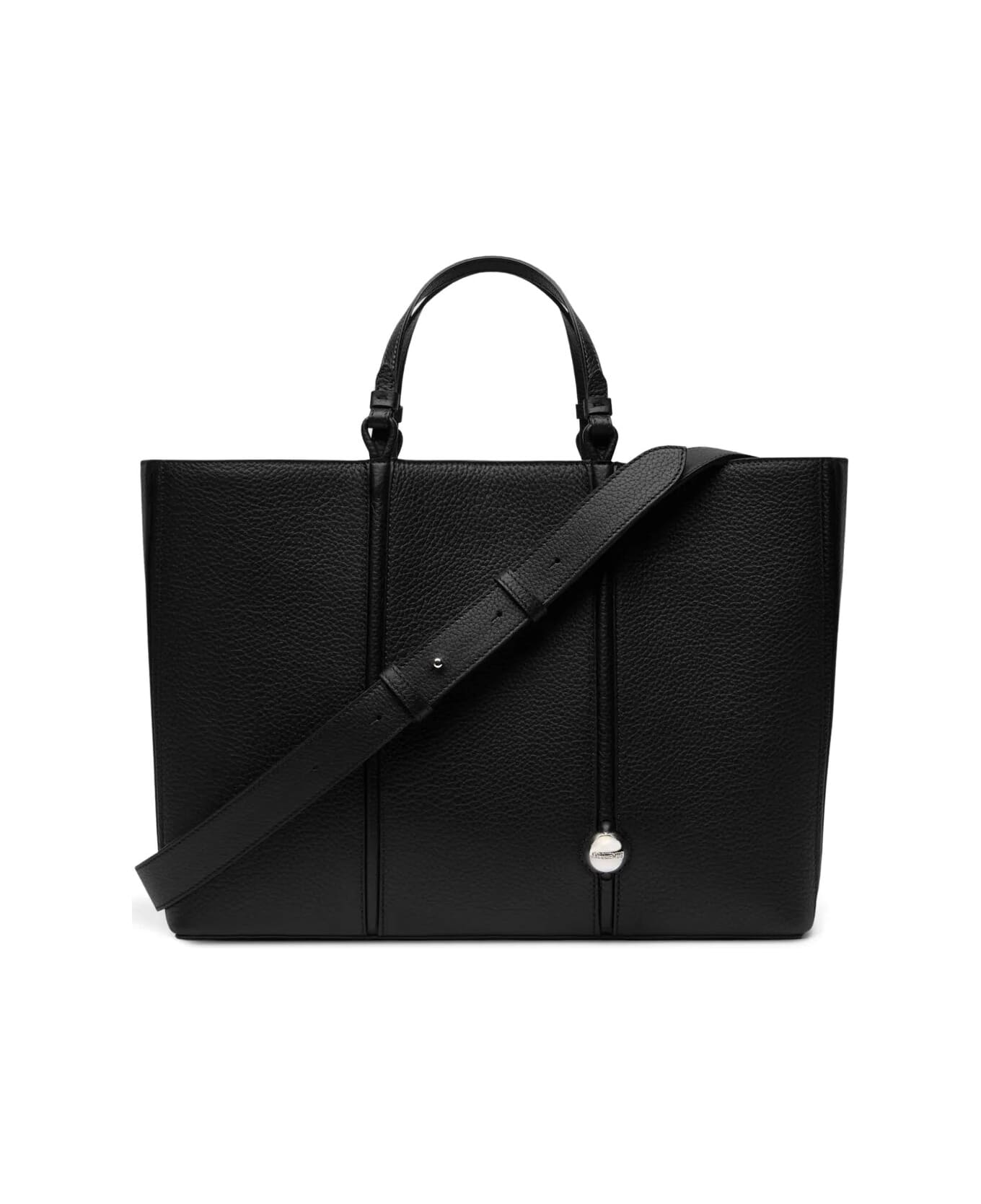 Jacquemus Le Cabas Marino E/w Bag - Black