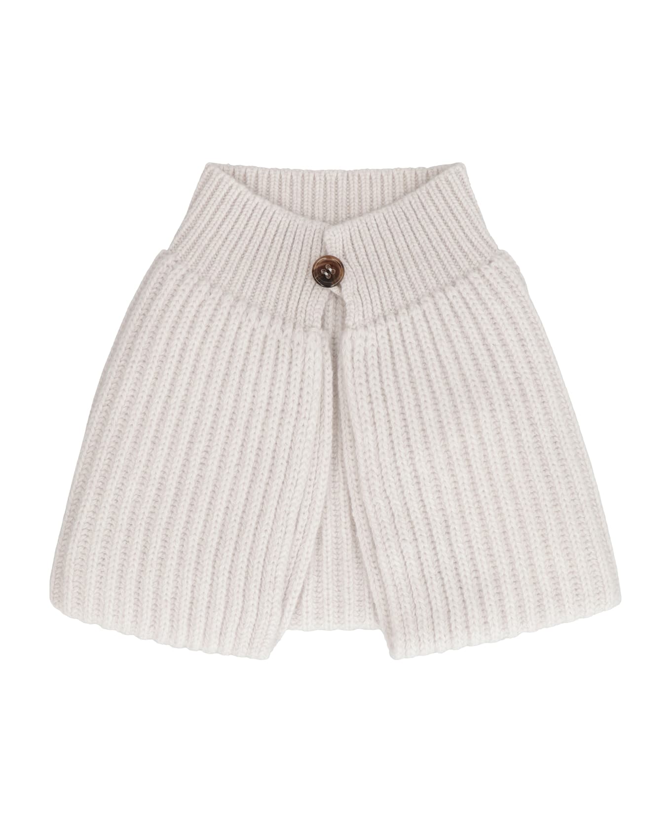 Malo Knitted Collar - Ecru