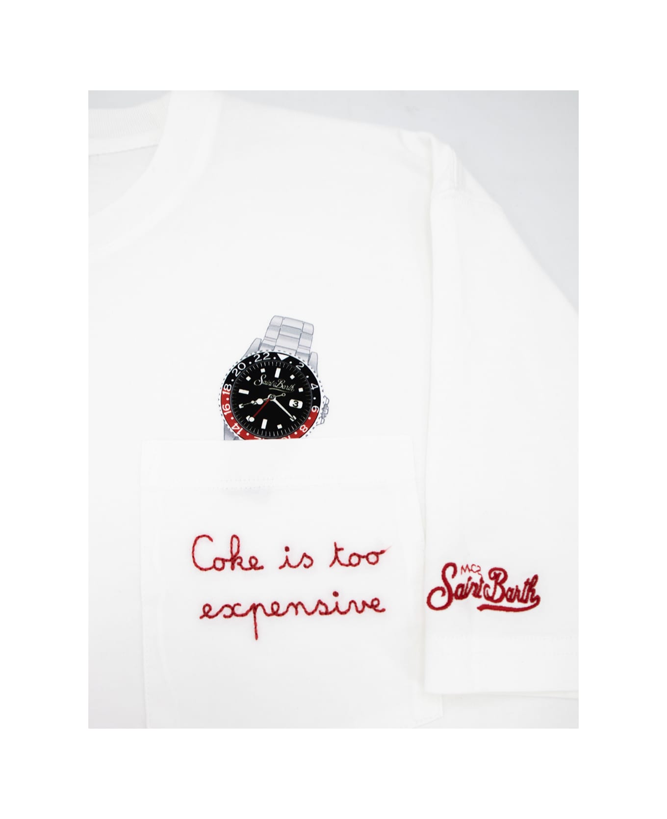MC2 Saint Barth T-shirt - EXPENSIVE WATCH 01N EMB シャツ