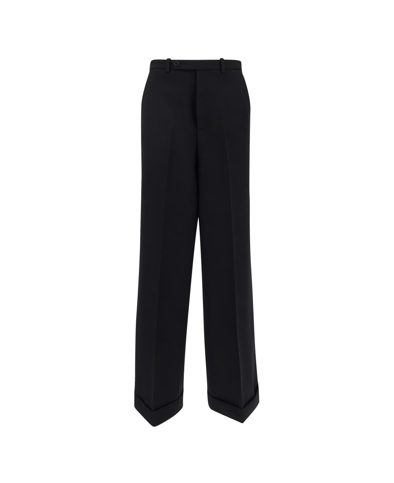 Gucci Wool Trousers - BLACK