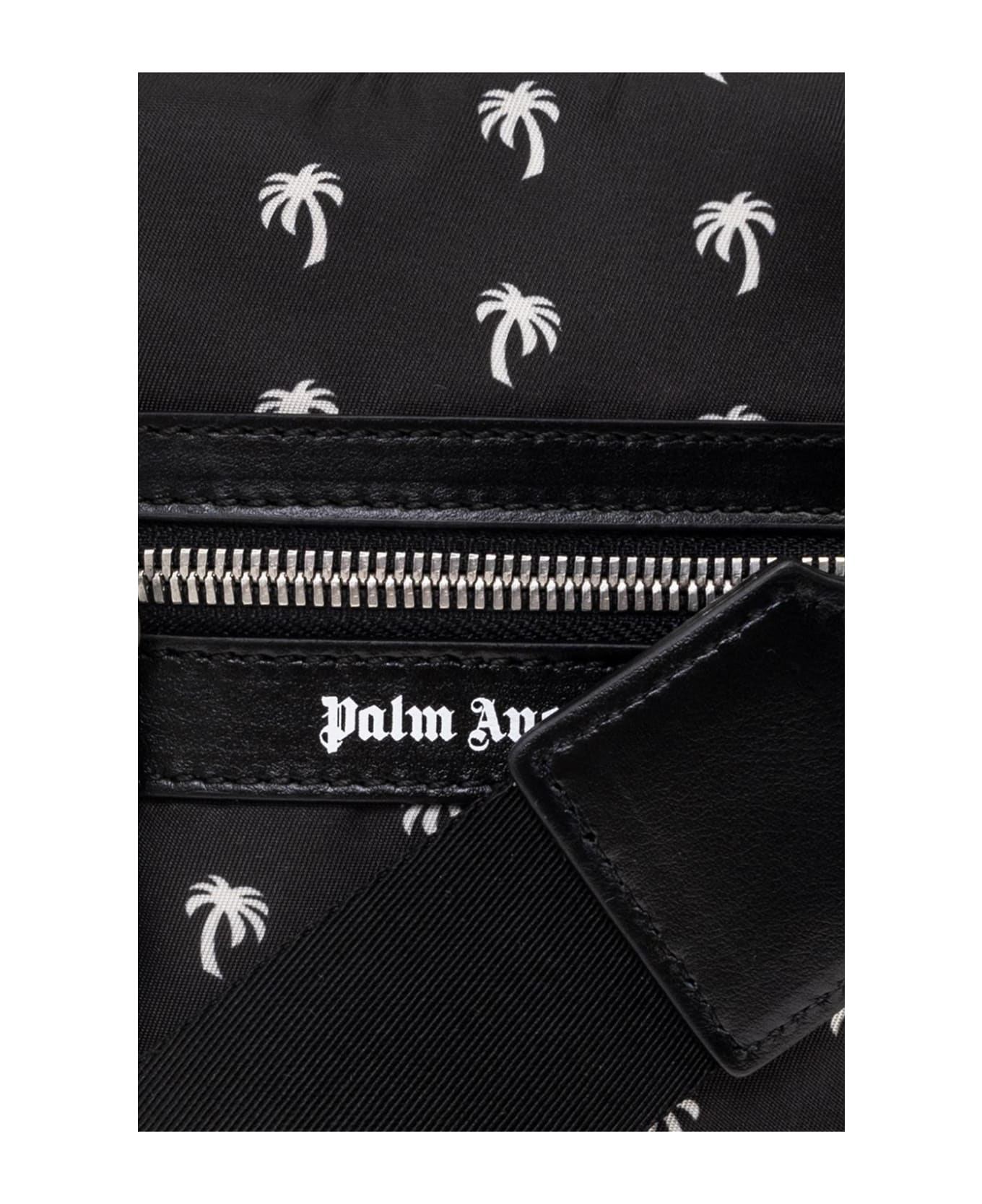 Palm Angels Shoulder Bag - Nero bianco