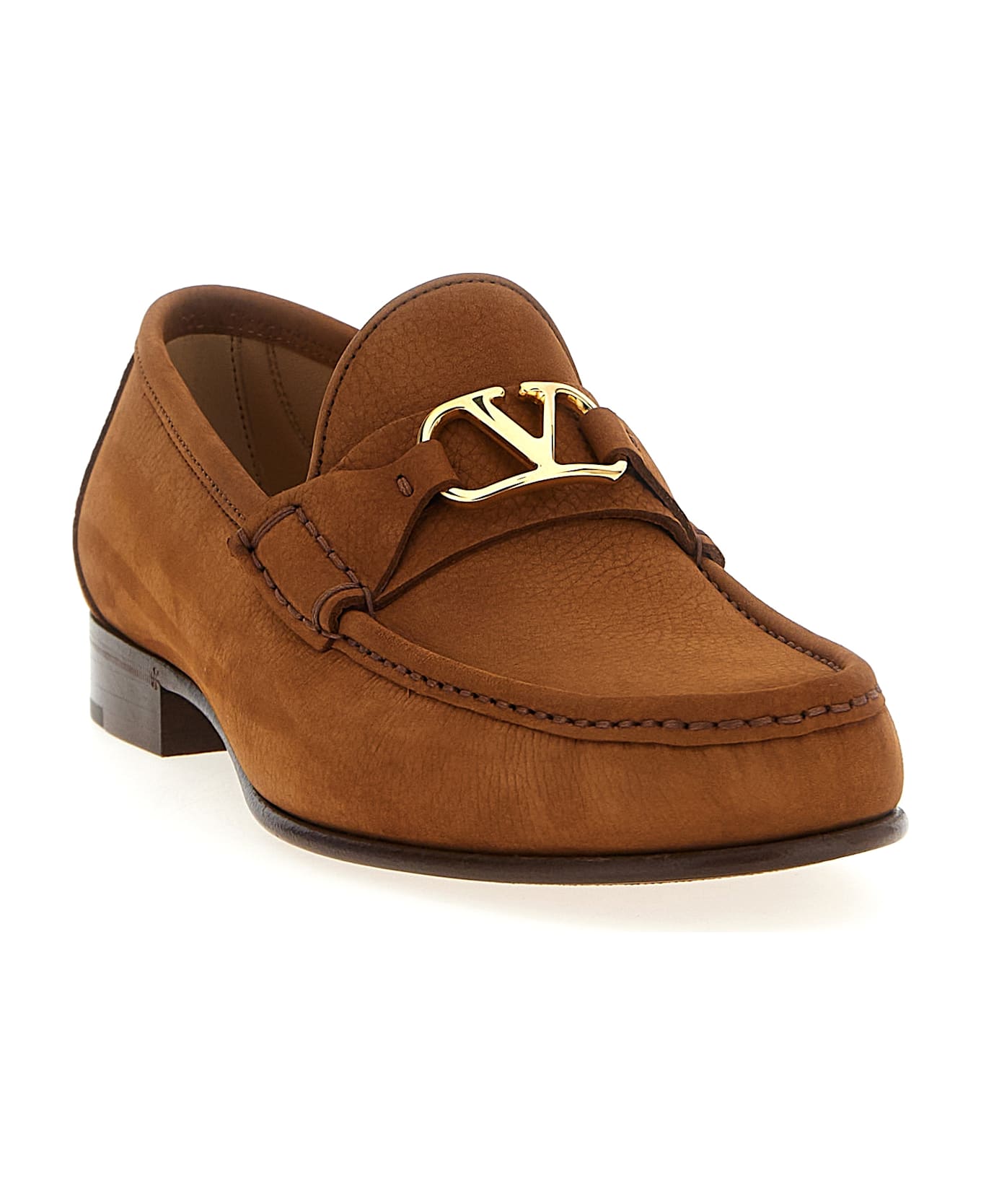 Valentino Garavani 
vlogo Signature
 Loafers - Brown