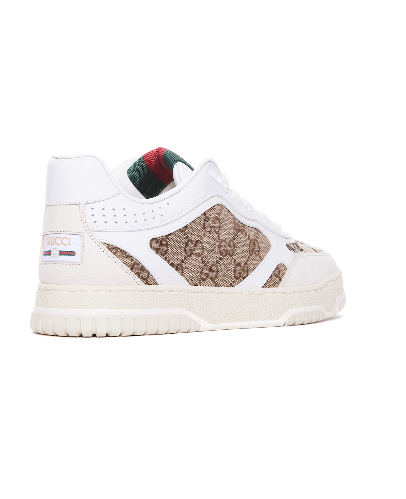 Gucci Re-web Sneakers - White