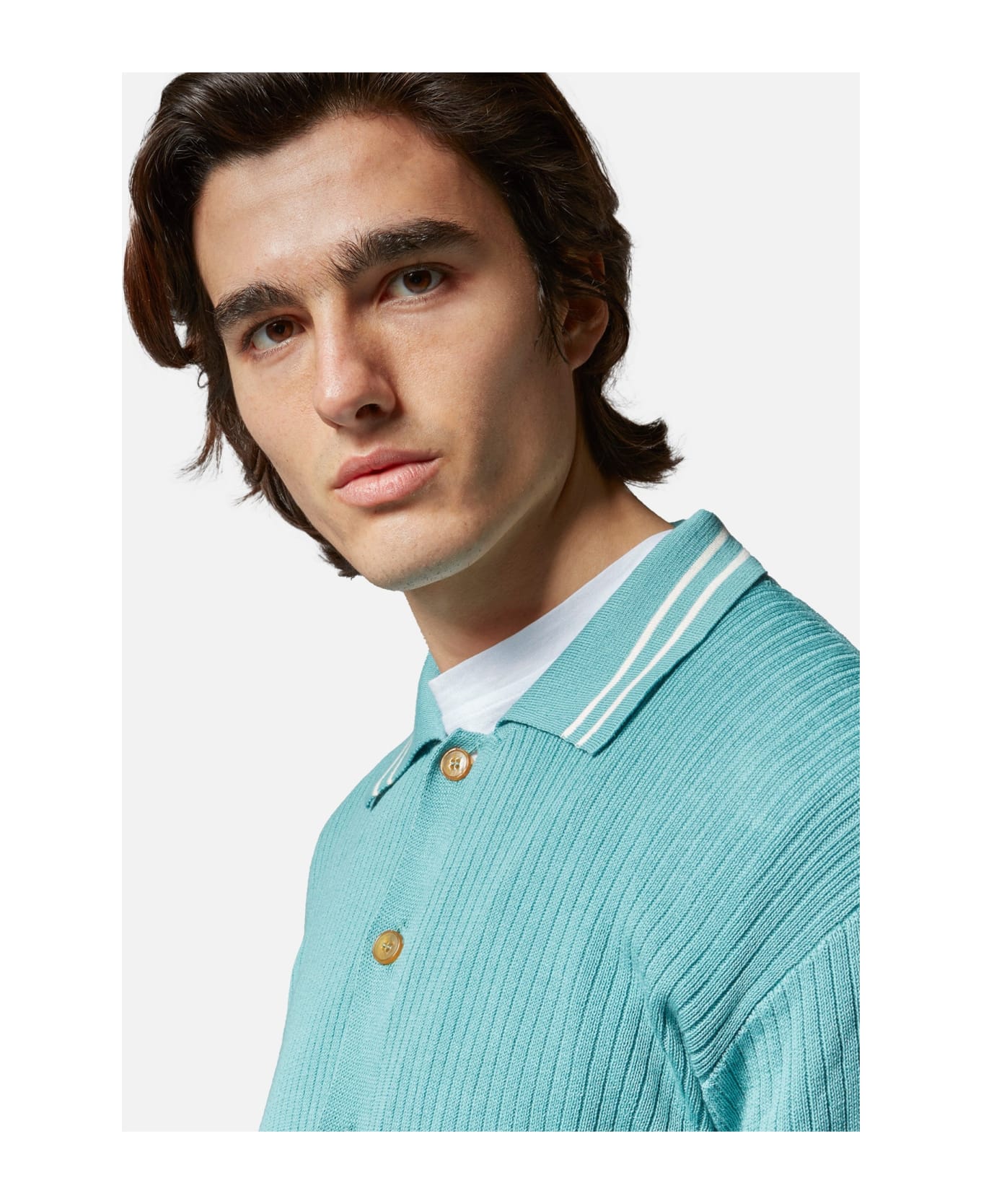 doppiaa Aagar Long Sleeves Knitted Shirt