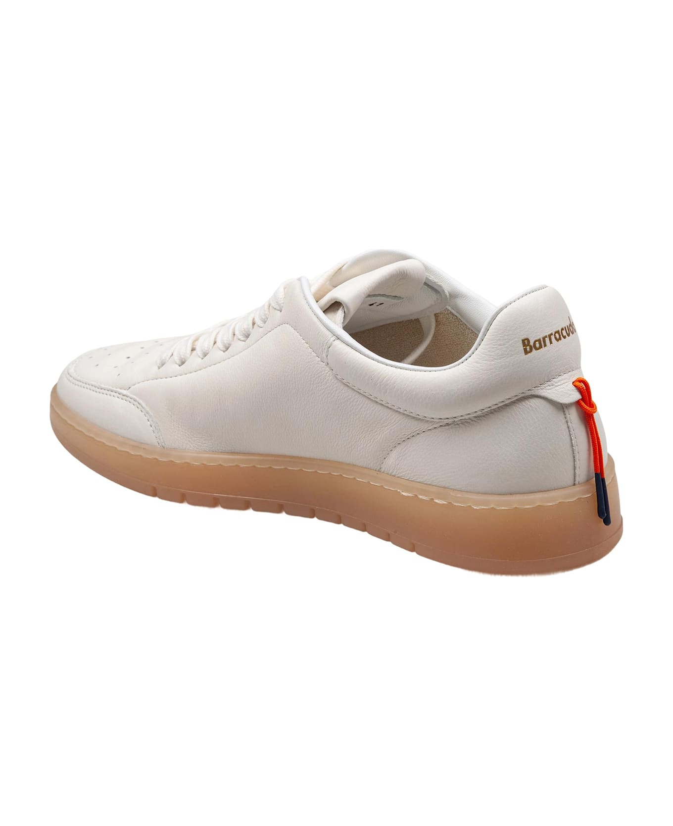 Barracuda Guga Leather Sneakers, Camellia Color - Camelia