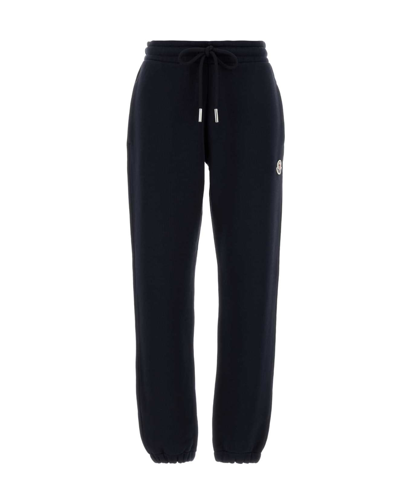 Moncler Midnight Blue Cotton Blend Joggers - 778