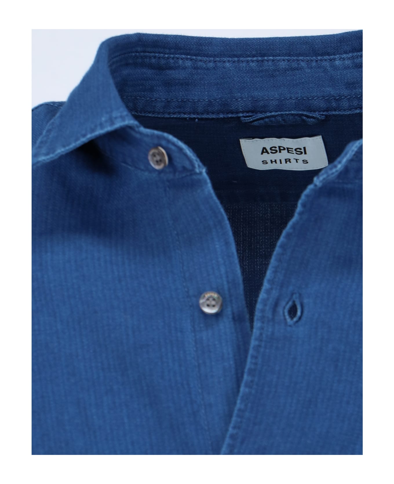 Aspesi 'model C' Shirt - Blue シャツ
