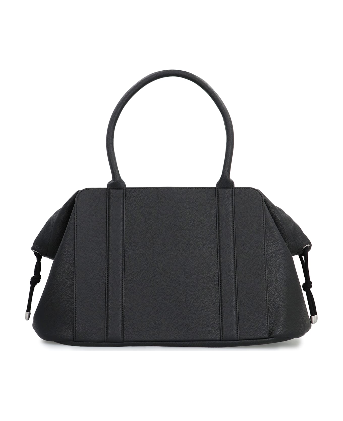 REPRESENT Faux Leather Travel Bag - black