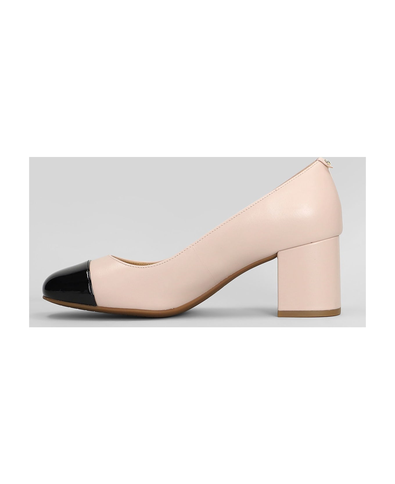 Michael Kors Perla Flex Pump Pumps In Rose-pink Leather - rose-pink