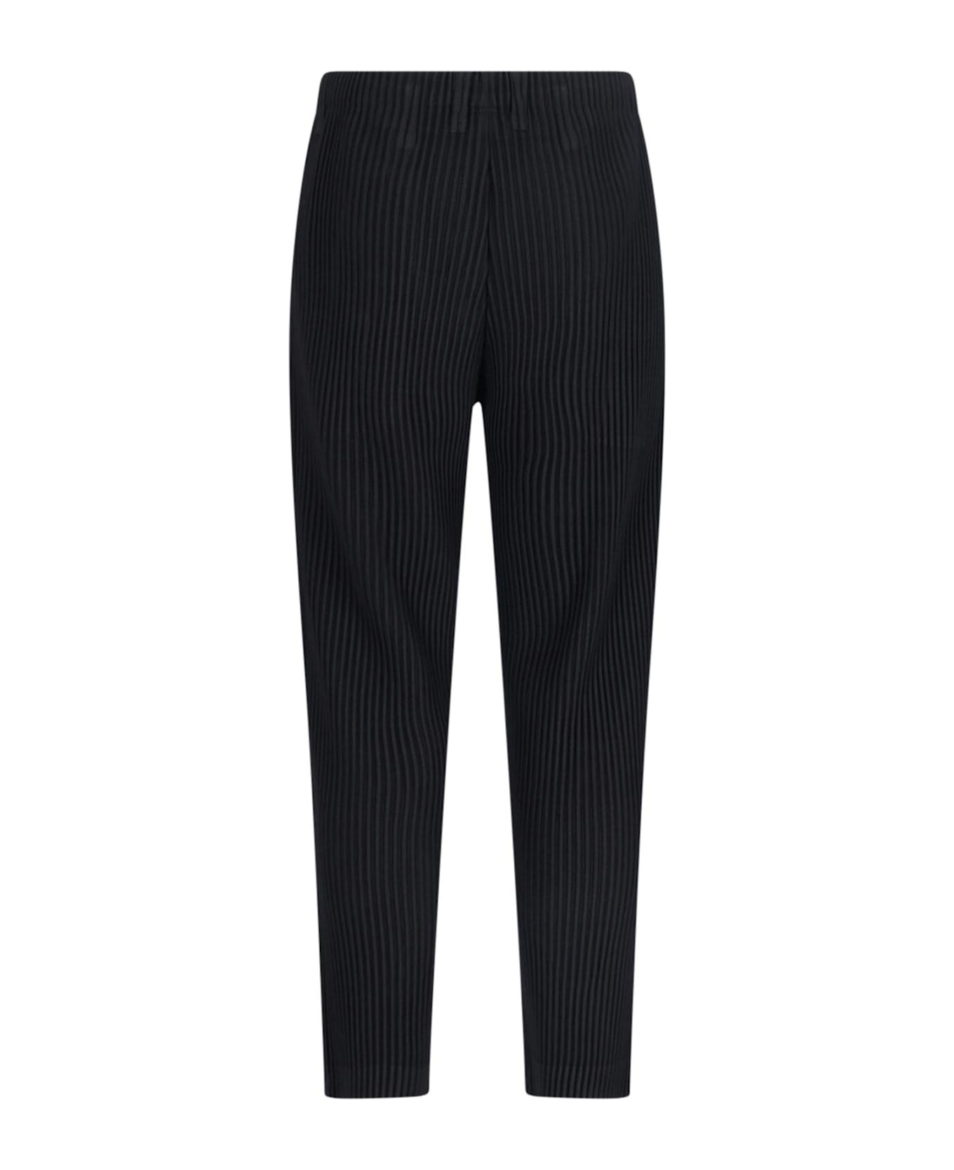 Homme Plissé Issey Miyake Pleated Pants - Black