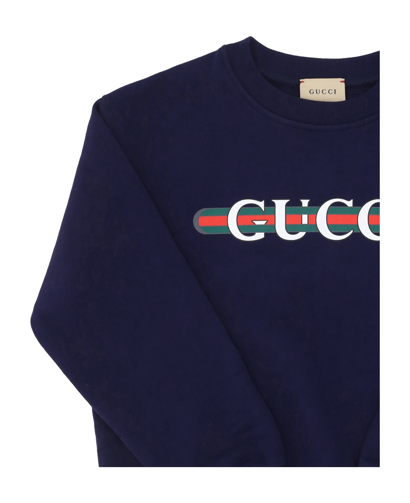 Gucci Sweatshirt For Boy - Blue