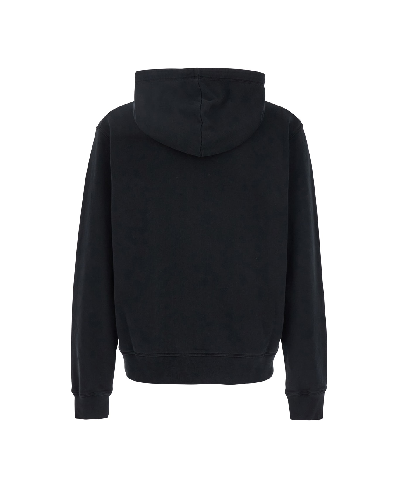 Dsquared2 Sweatshirt With Hood And Zip And Logo Detail - Black