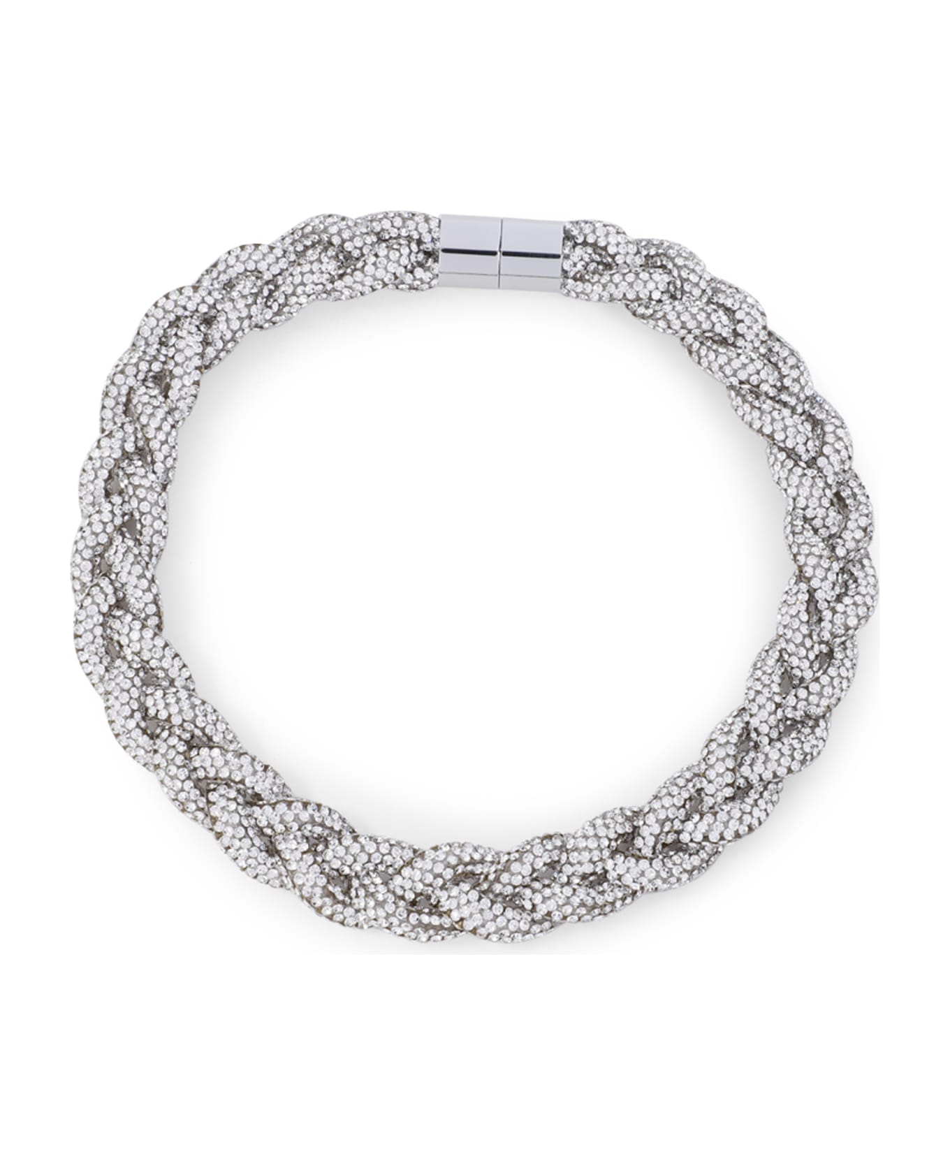 Isabel Marant Brass Choker Necklace - Trsi Trasparent Silver