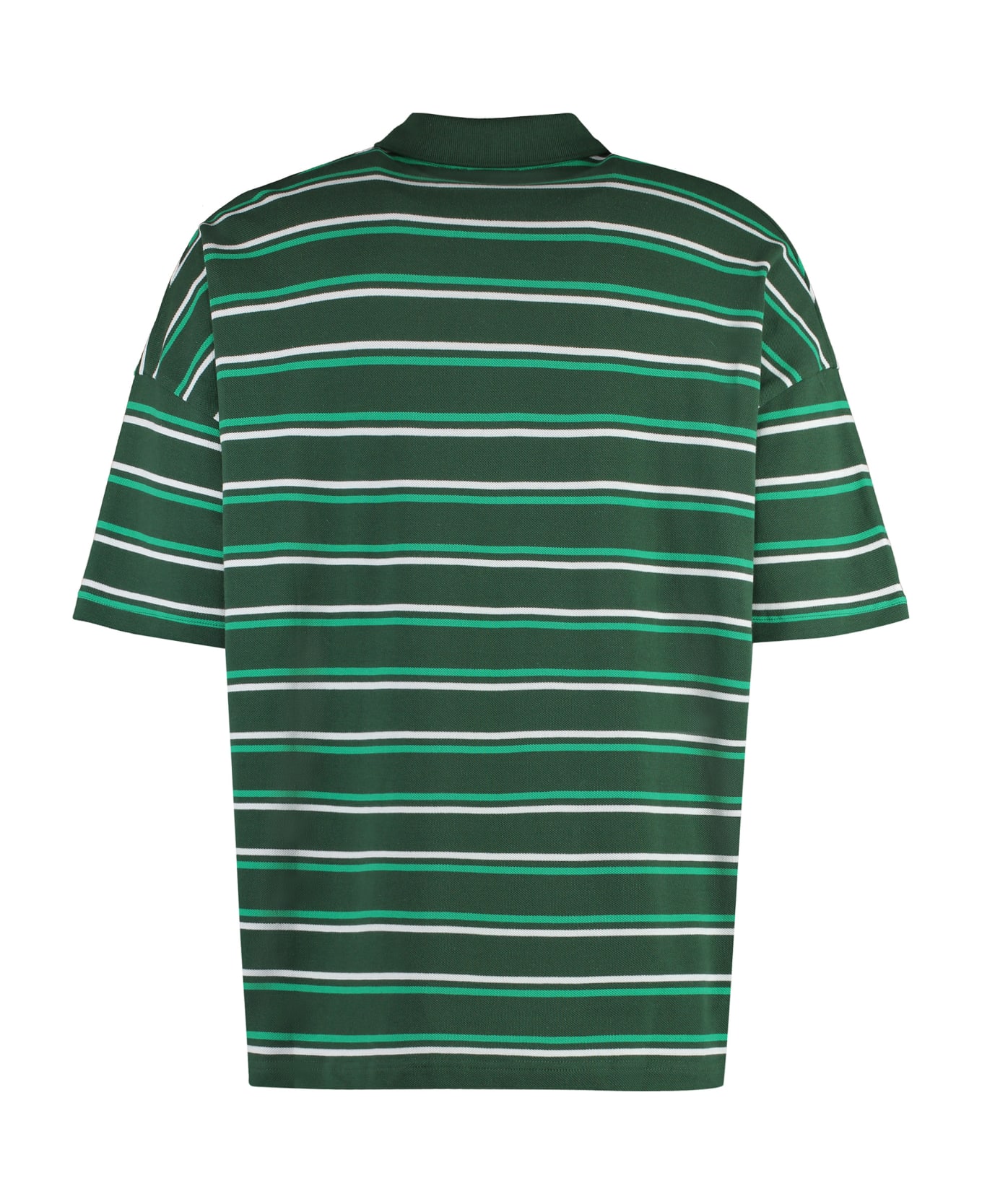 A.P.C. Antlone Cotton Polo Shirt - green ポロシャツ