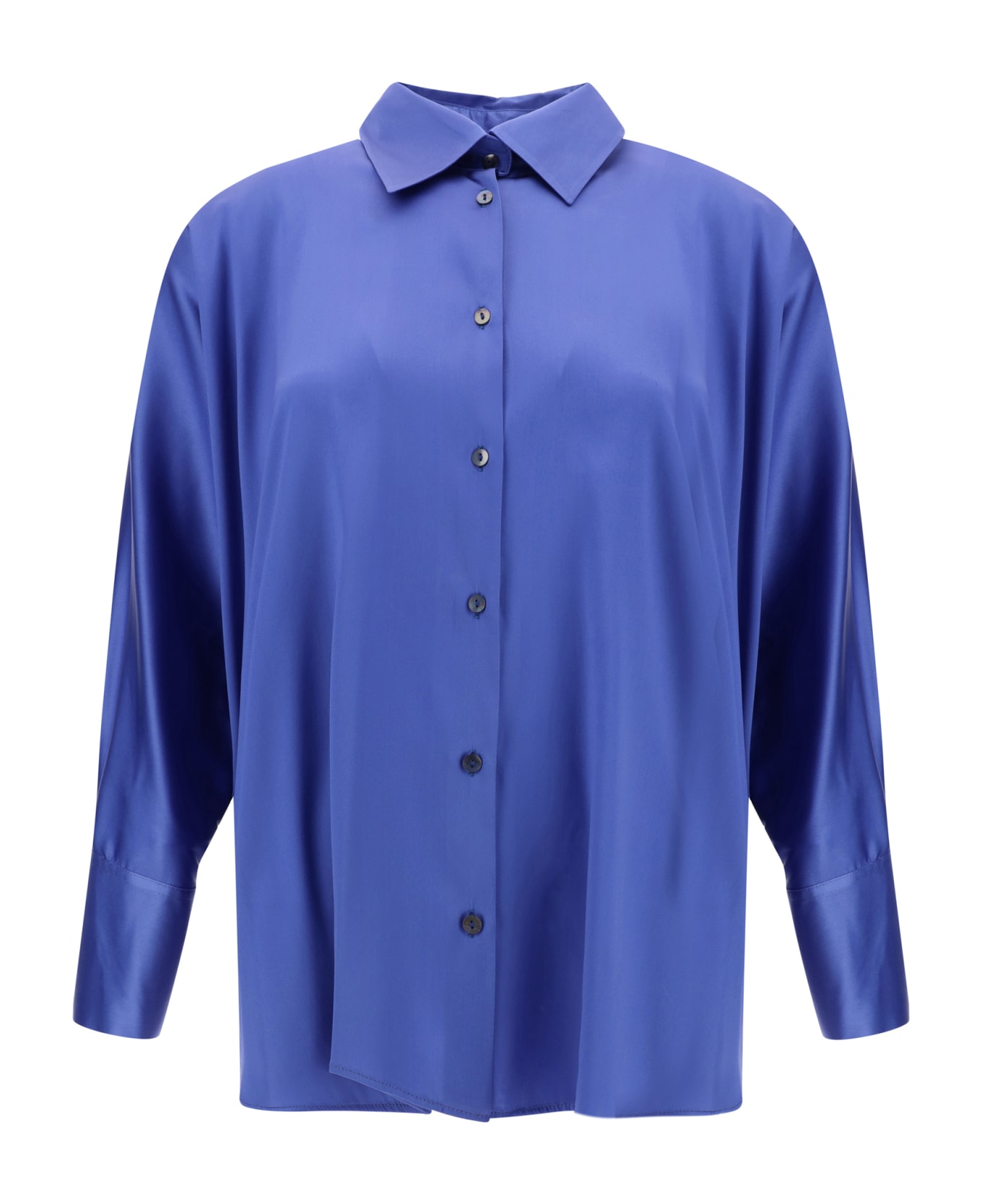 Ella Kimono Shirt - Cobalto 833 シャツ