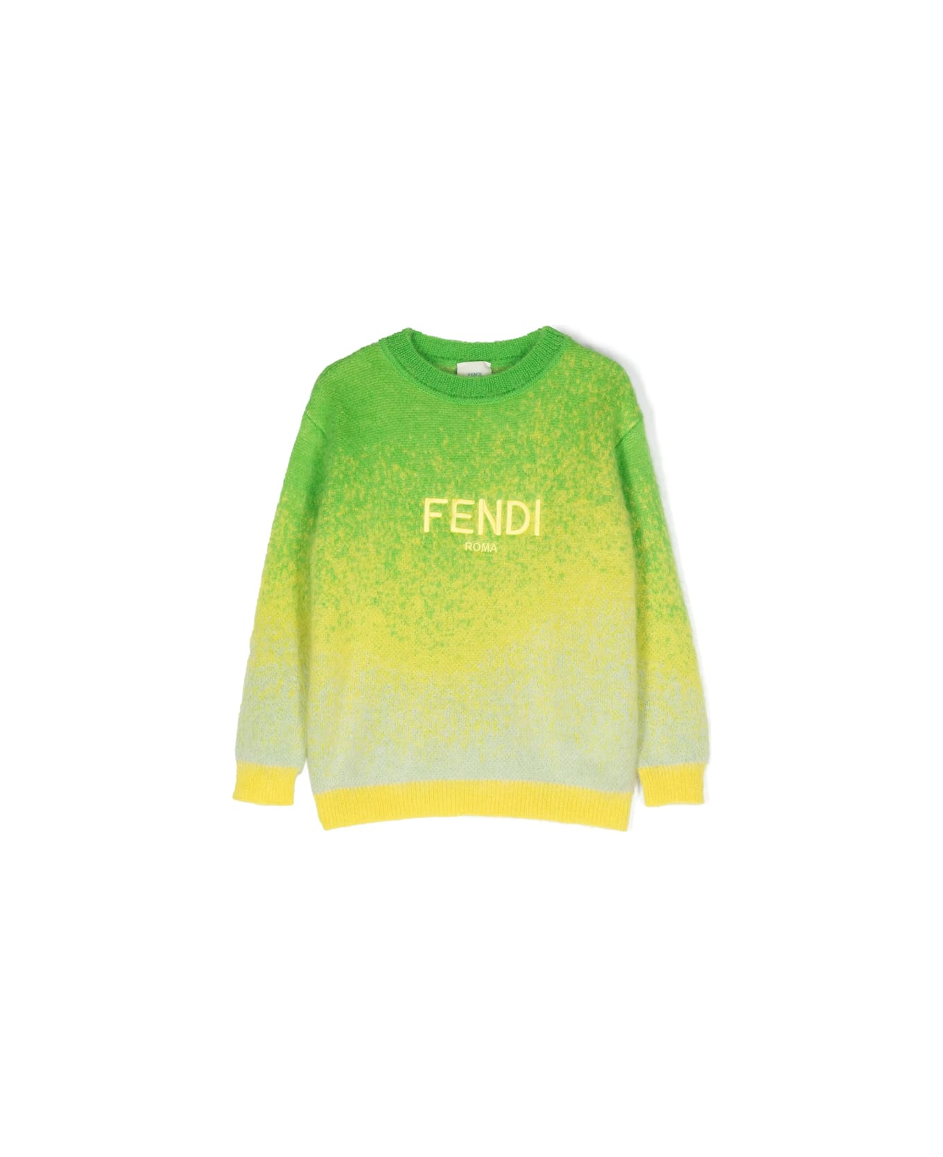 Fendi Sweater - YELLOW/GREEN