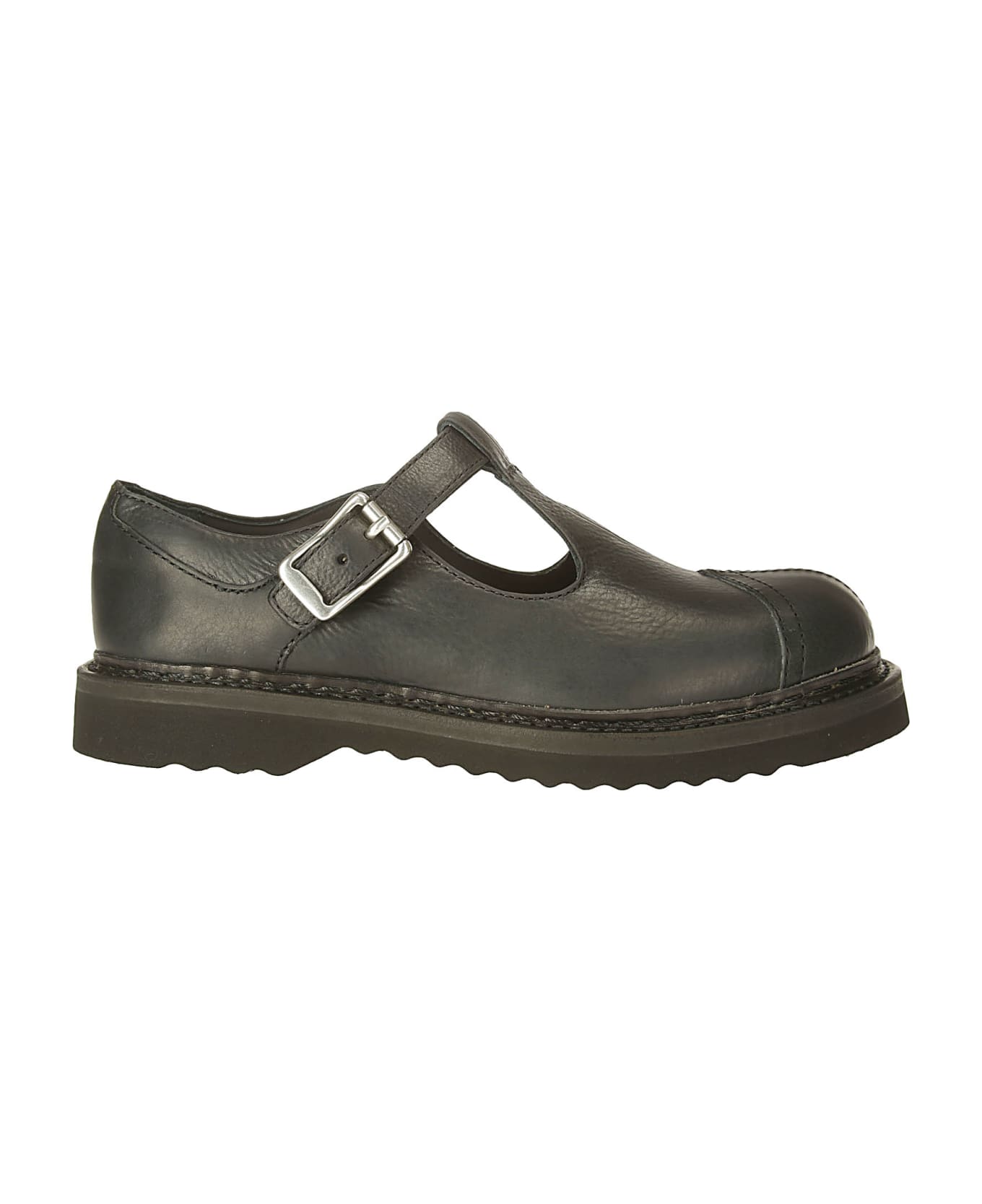 Our Legacy Camden Shoes - CAR TIRE BLACK
