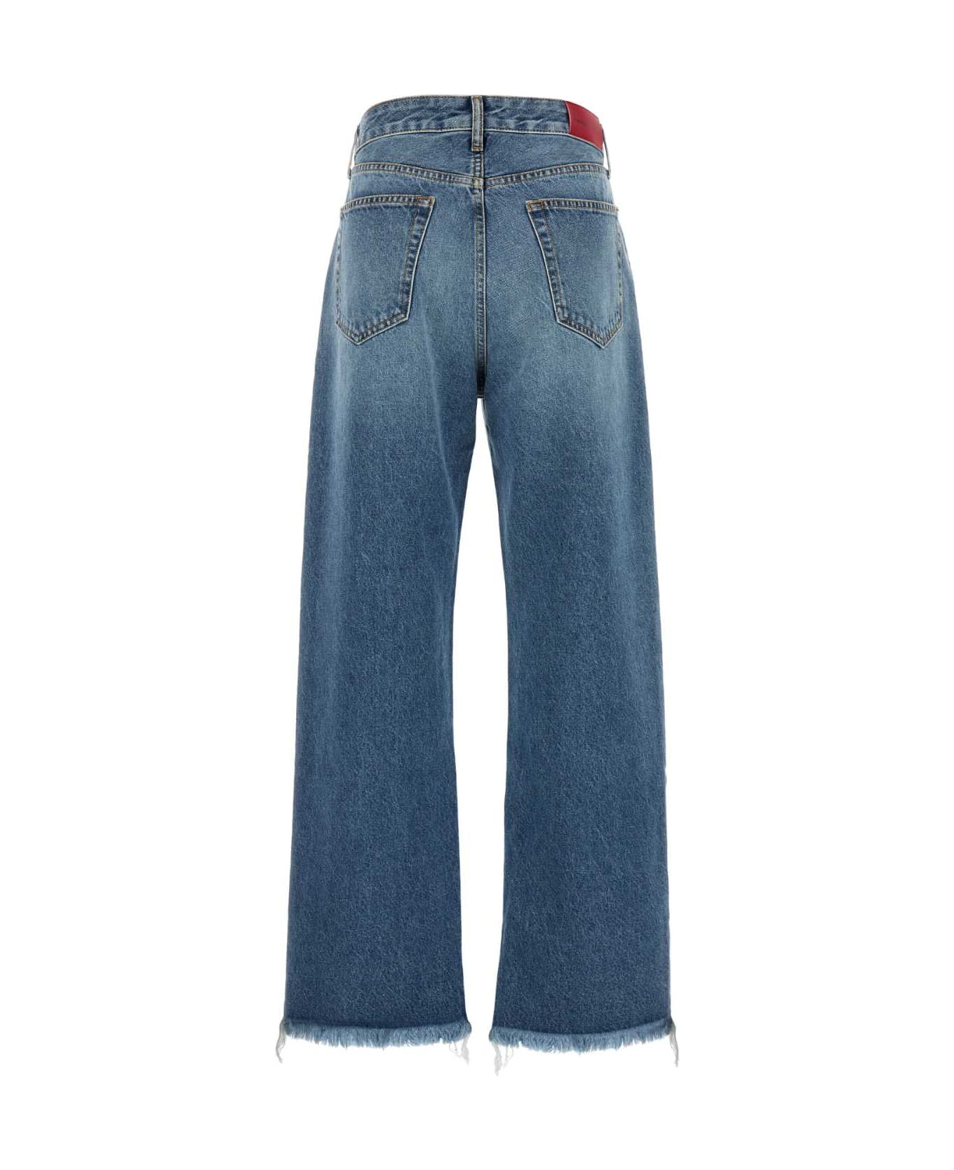 Alessandra Rich Denim Jeans - BLUE