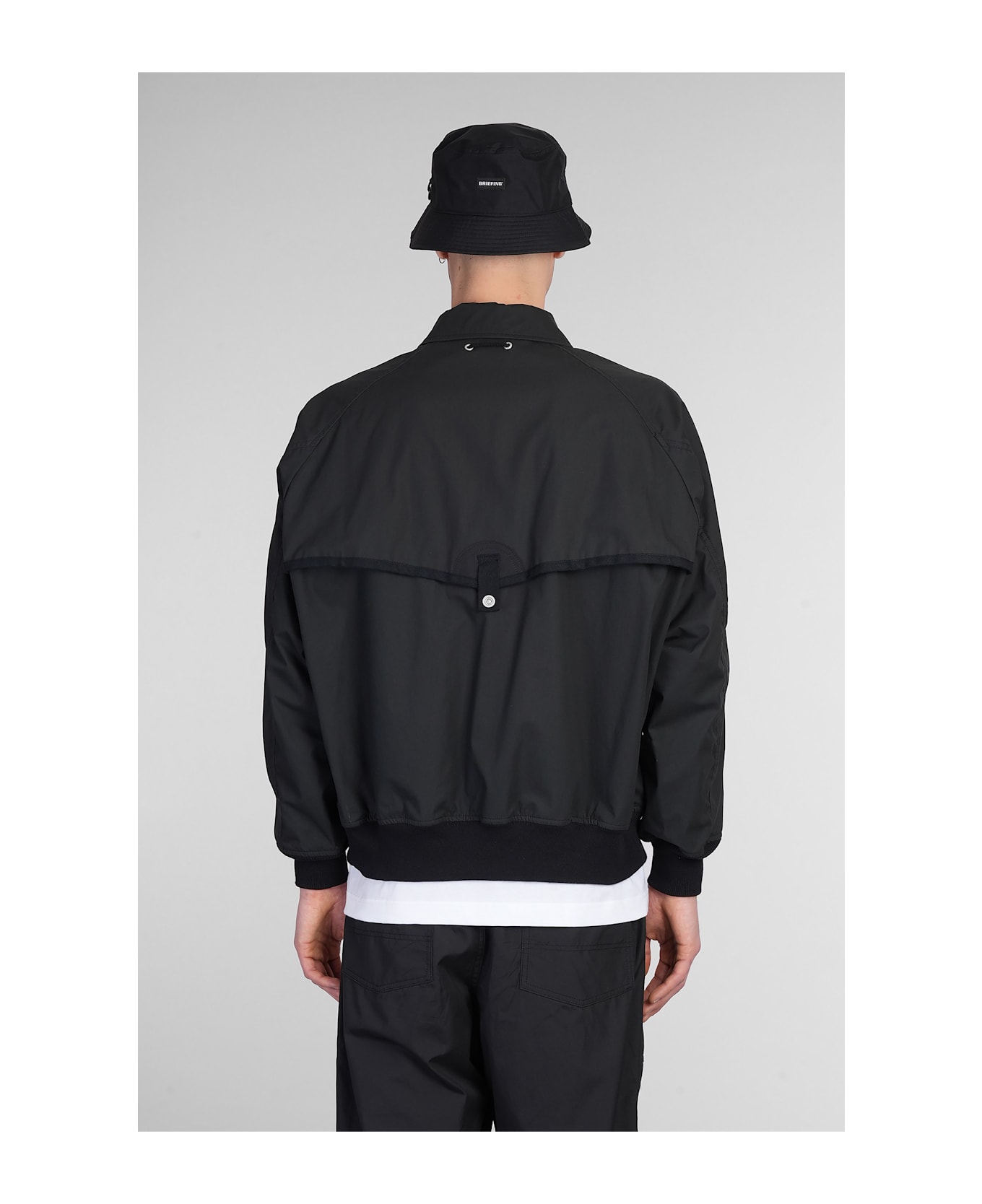 Comme des Garçons Homme Casual Jacket In Black Cotton - black