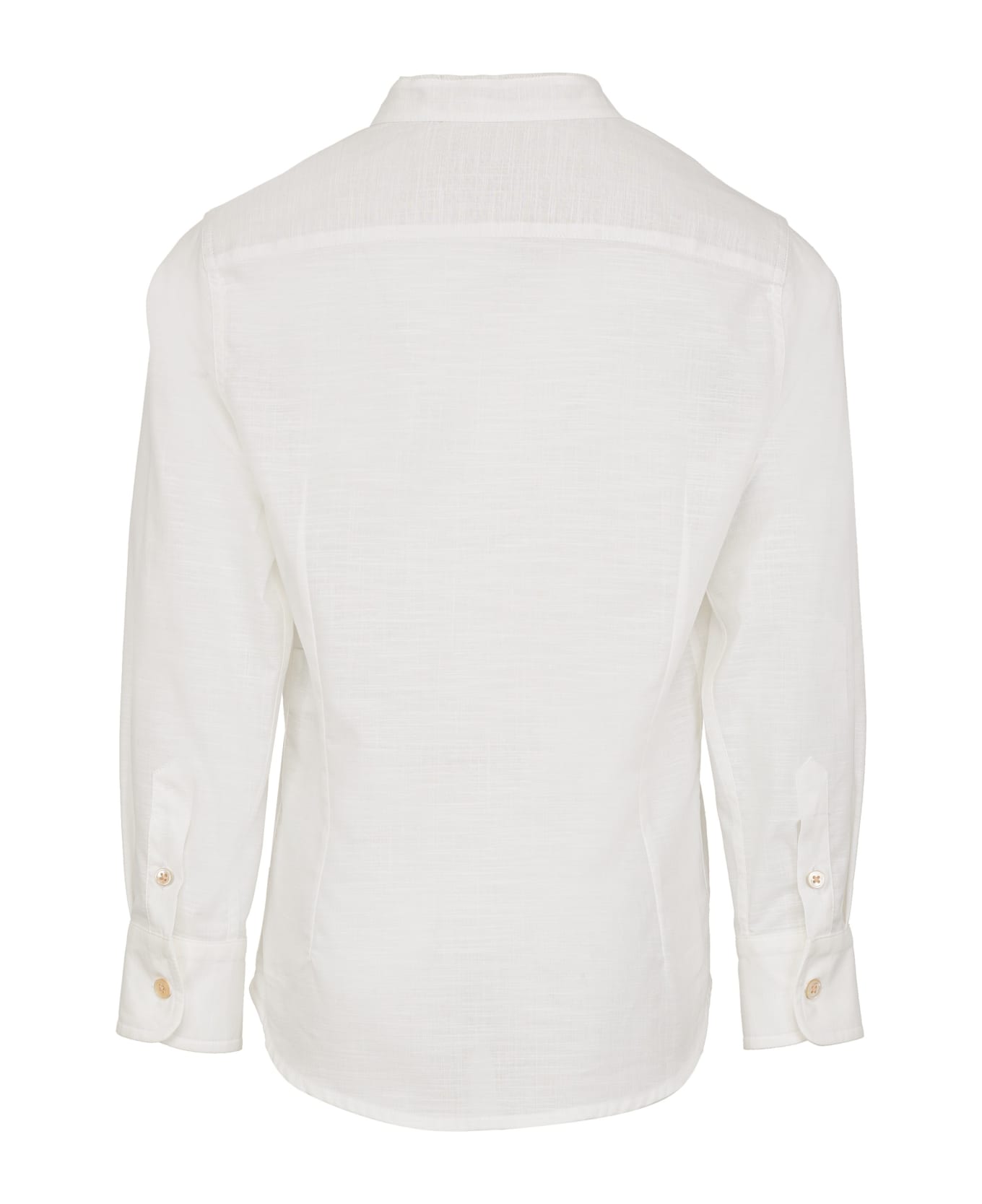 Eleventy Semi-transparent Shirt - White