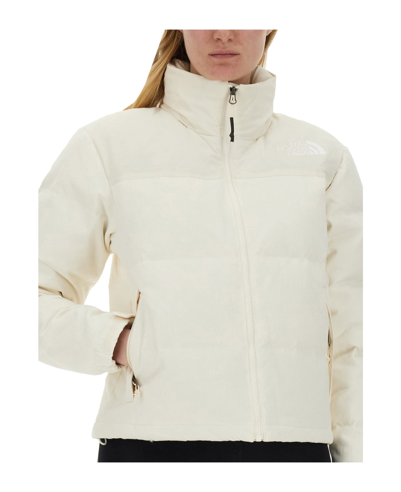 The North Face Jacket With Logo - WHITE ダウンジャケット