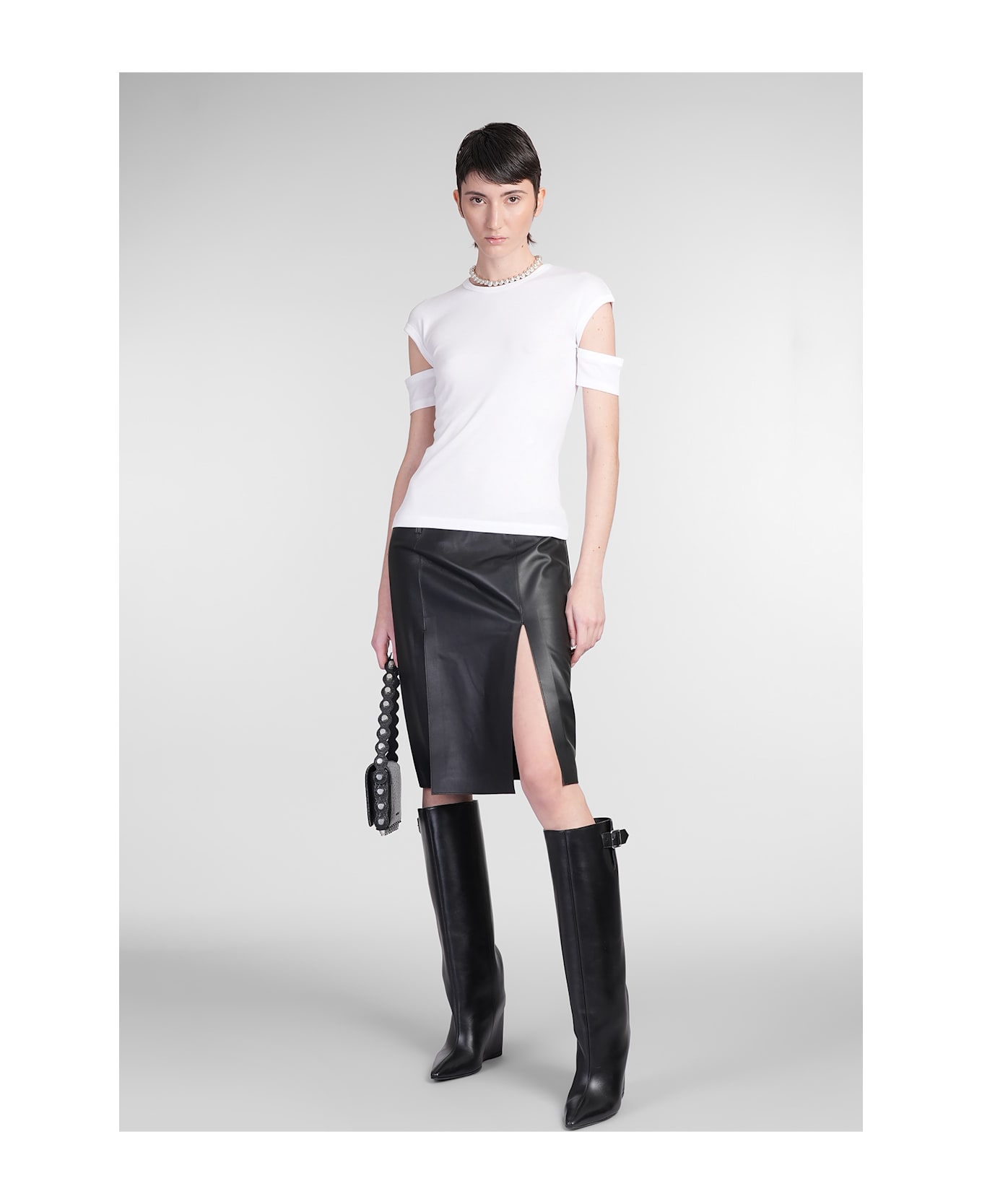 Helmut Lang Topwear In White Cotton - white