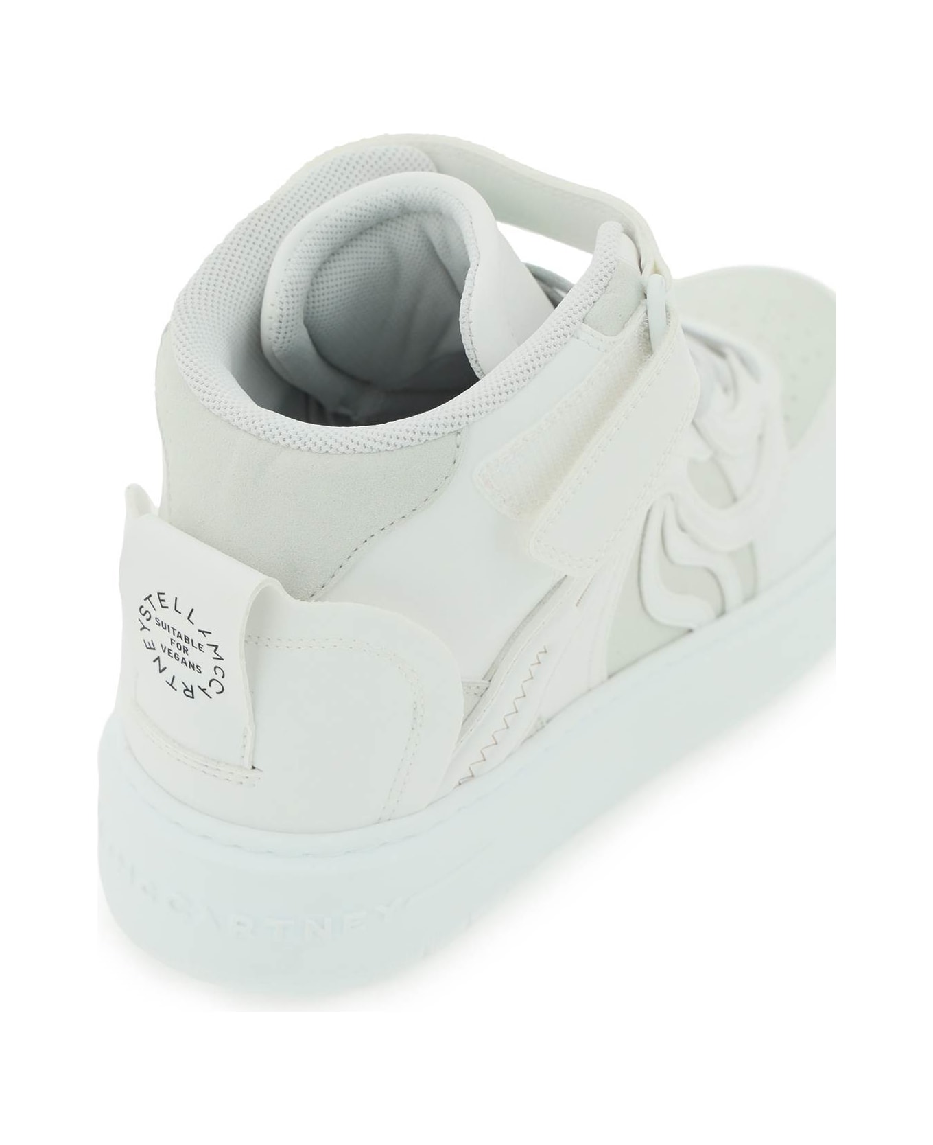 Stella McCartney S-wave High Top Sneakers - ICE (White)