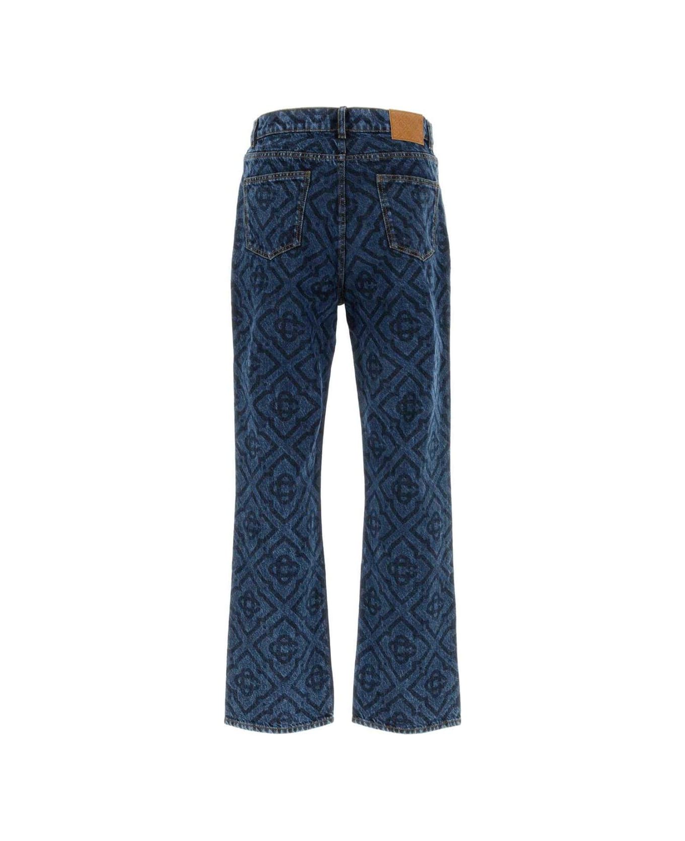 Casablanca Vintage Monogram Jeans - Blue