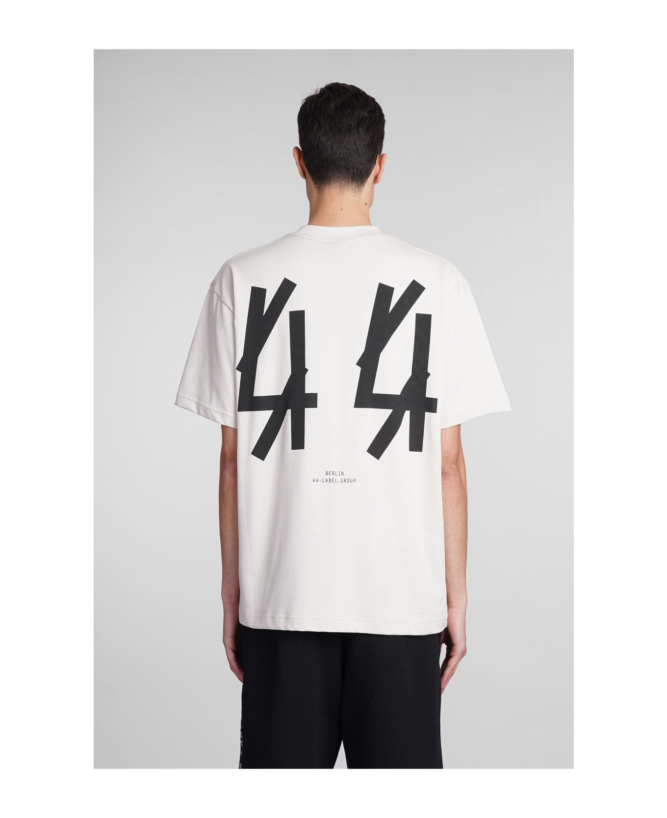 44 Label Group T-shirt In Beige Cotton - beige