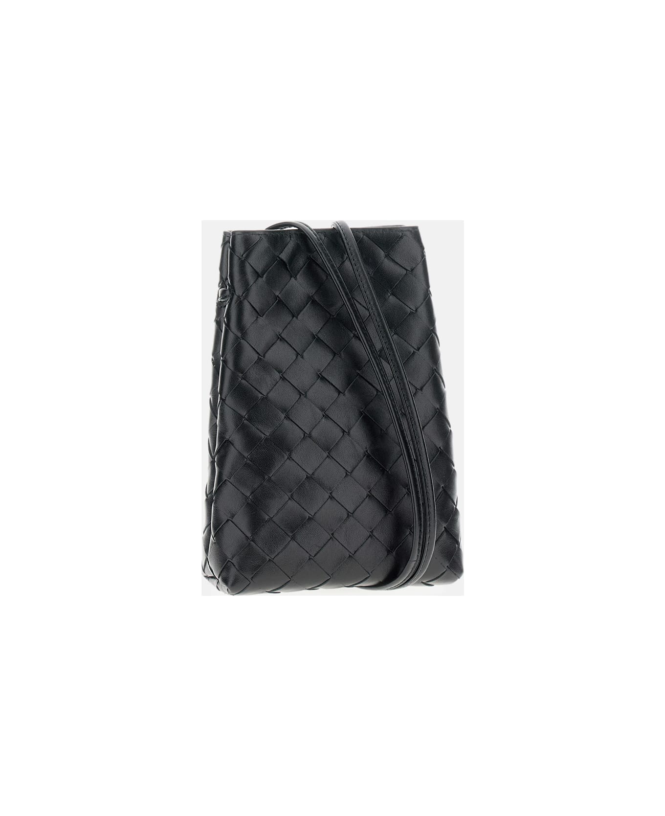 Bottega Veneta Phone Pouch - Black