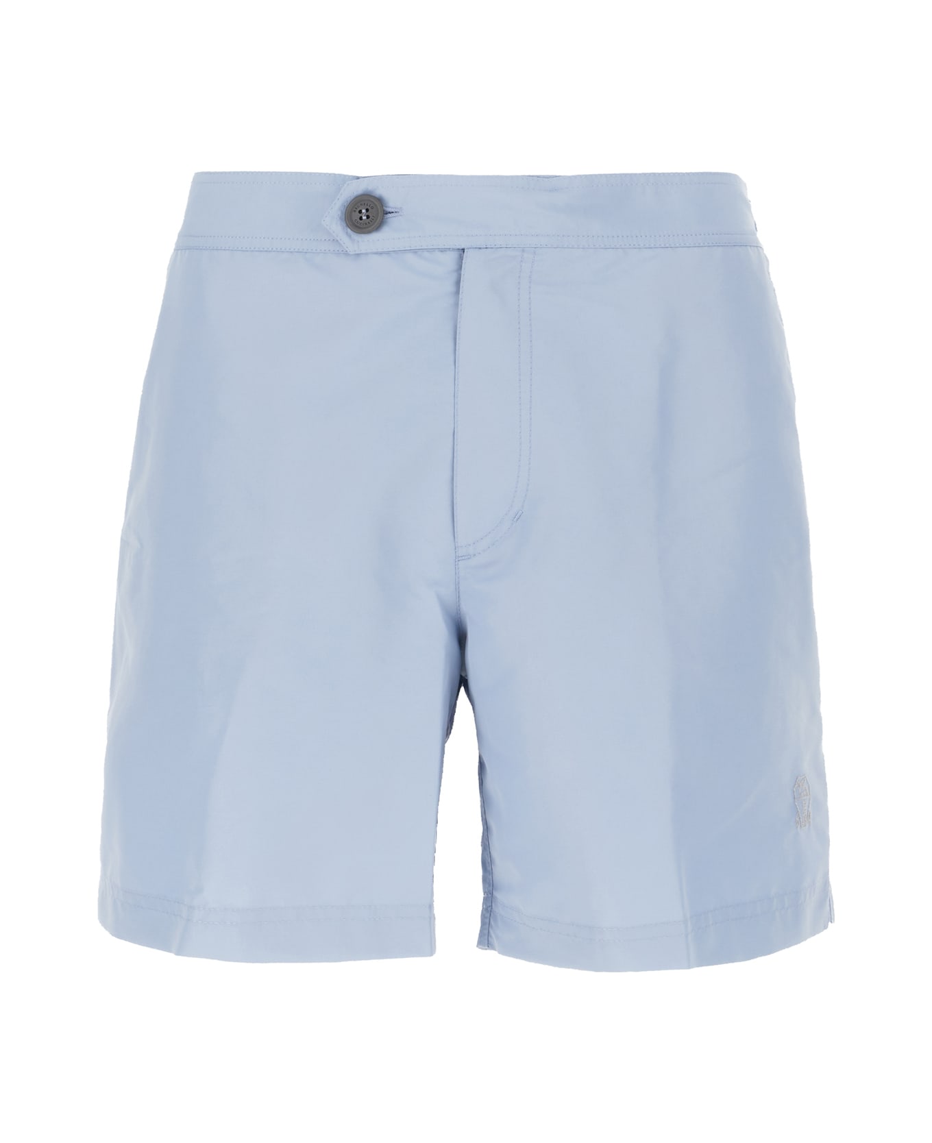 Brunello Cucinelli Powder Blue Polyester Swimming Shorts - CCM29