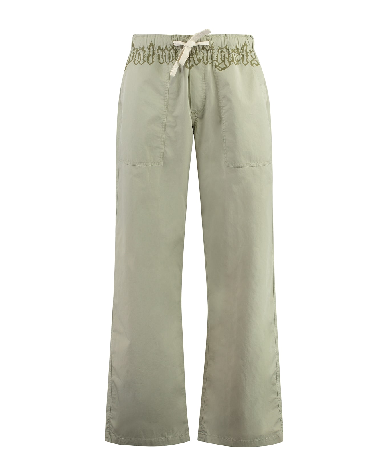Palm Angels Waist Pants - green