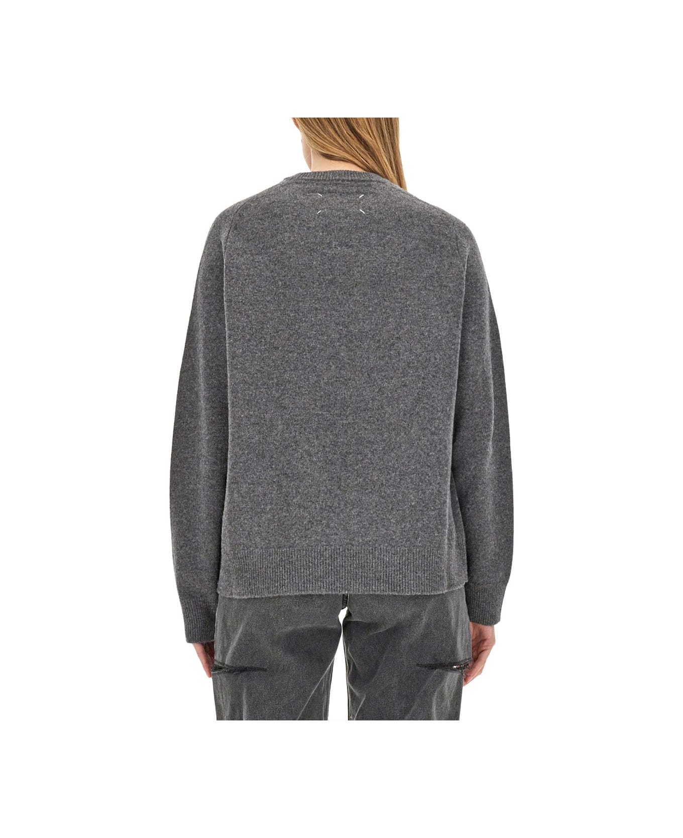 Maison Margiela Wool Jersey. - Charcoal