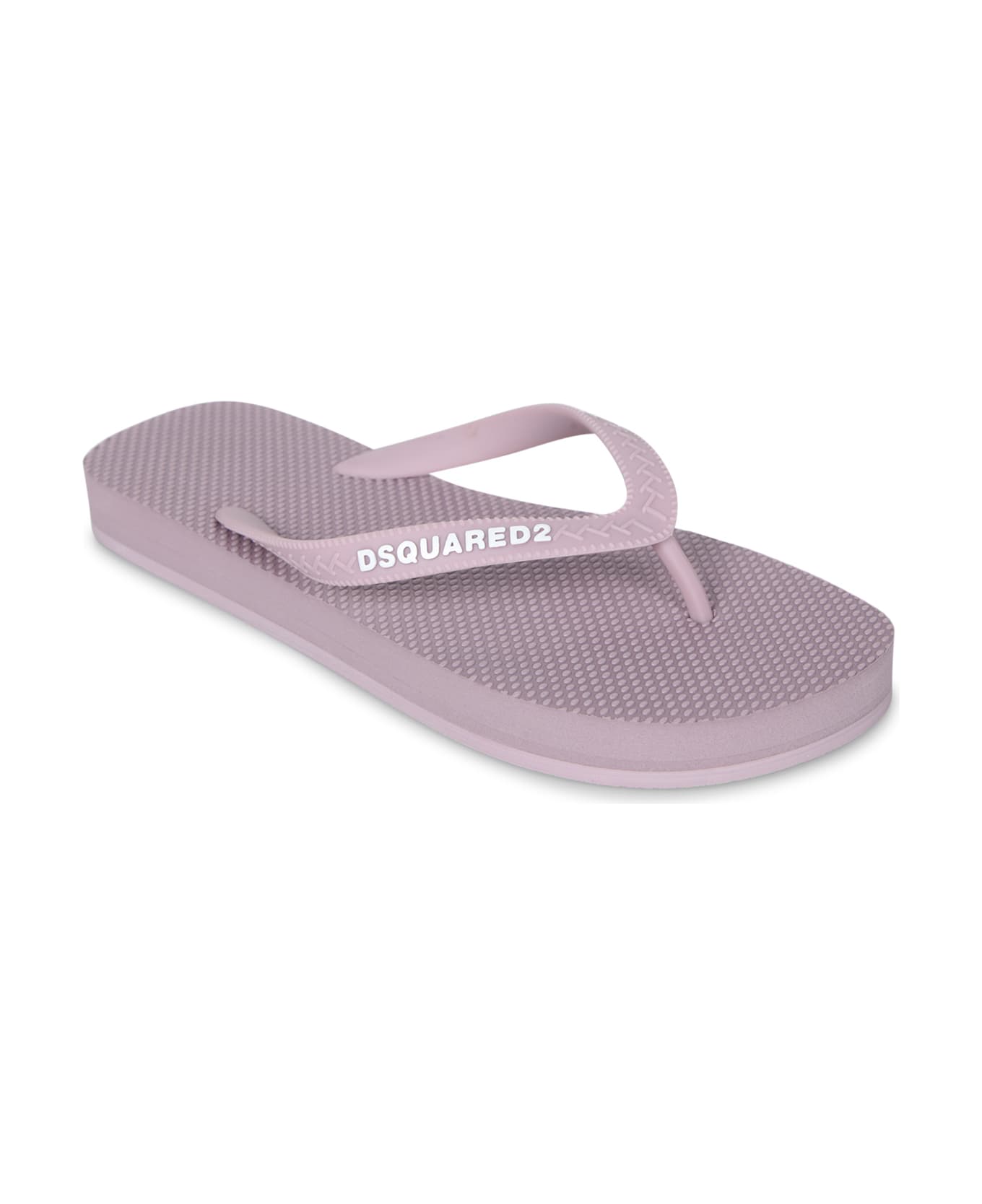 Dsquared2 Malva Rubber Flip-flops - Purple