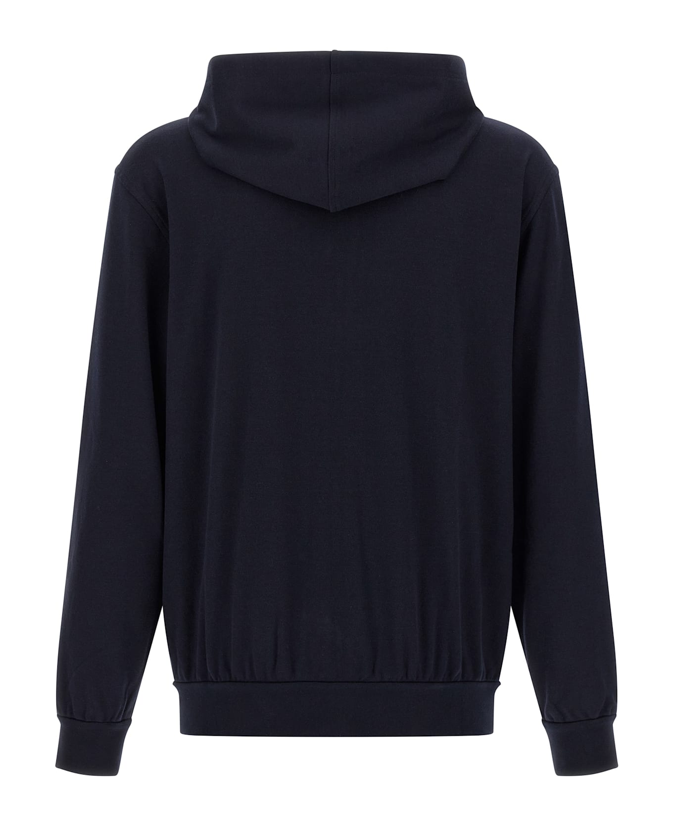 Brioni Cotton Hoodie - Blue