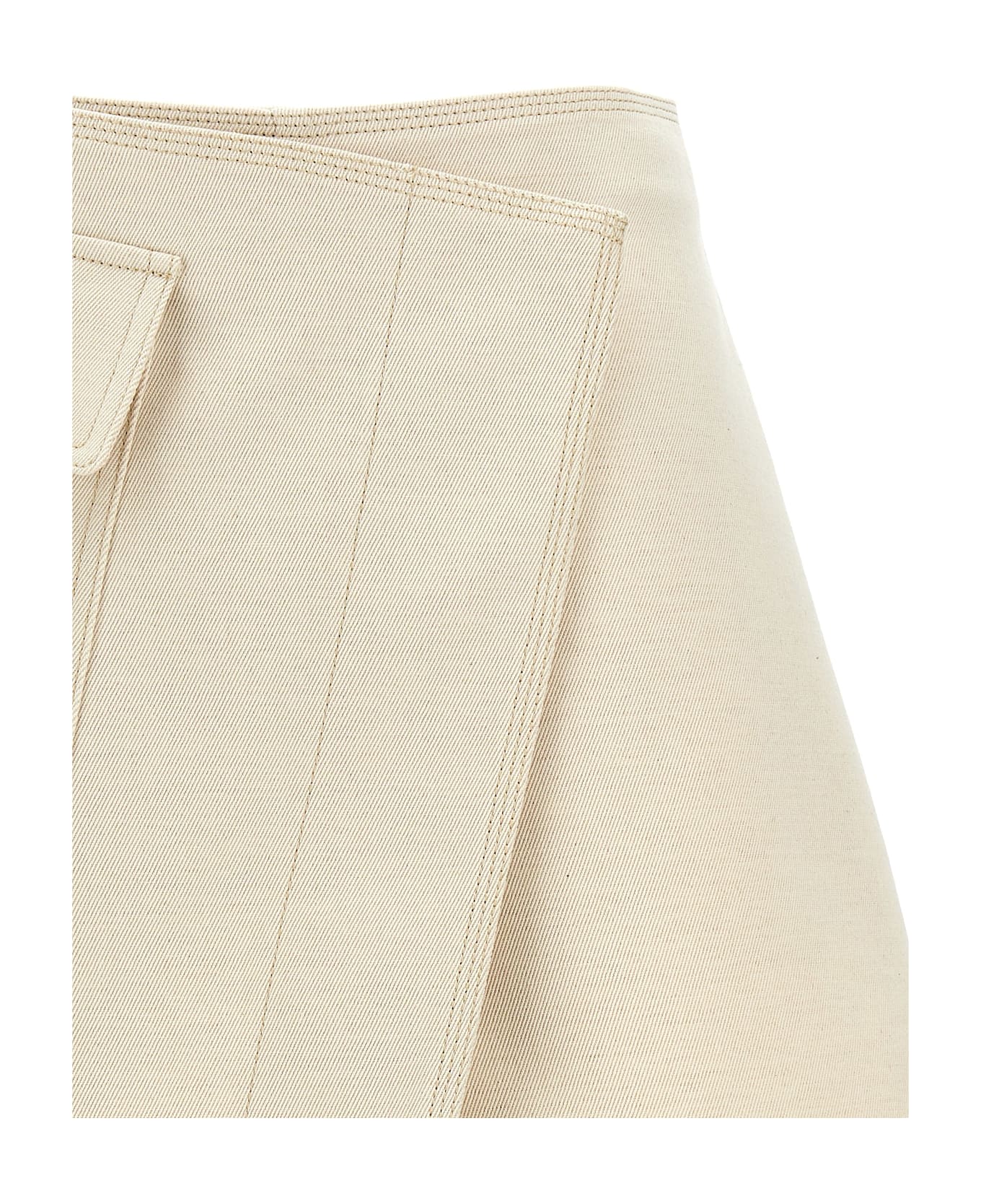 Philosophy di Lorenzo Serafini Skort Canvas - White